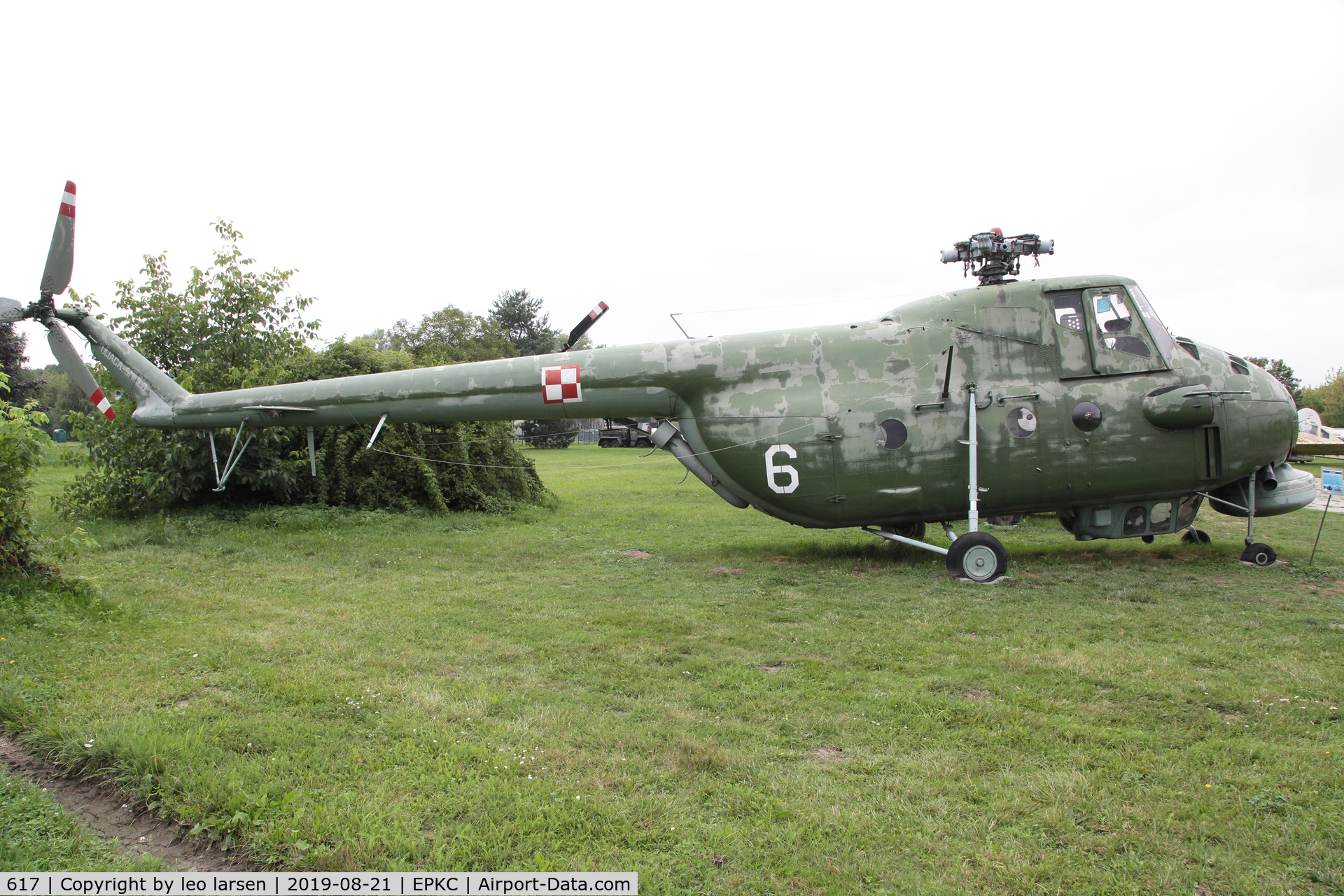 617, Mil Mi-4ME Hound C/N 06175, Polish Aviation Museum Krakow 21.8.2019