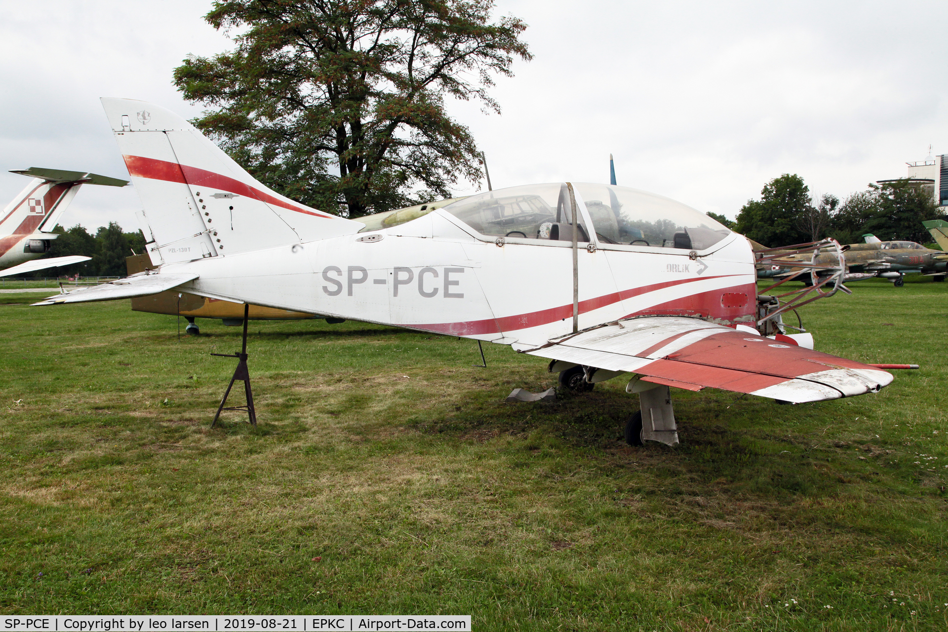 SP-PCE, 1993 PZL-Okecie 130TC Orlik C/N 00930011, Polish Aviation Museum Krakow 21.8.2019
