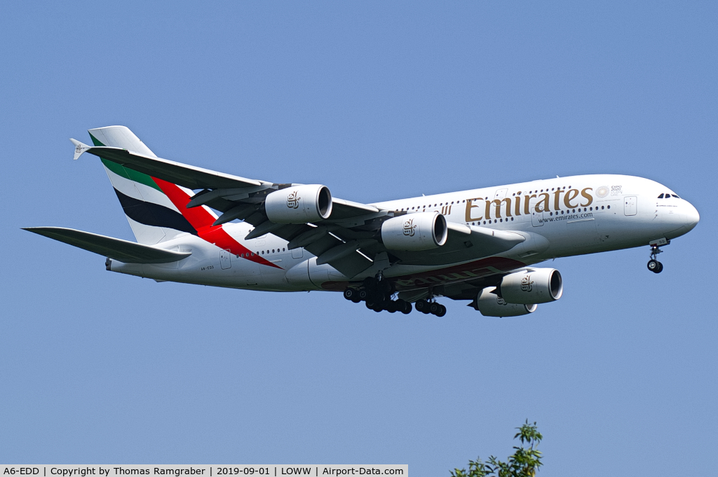A6-EDD, 2008 Airbus A380-861 C/N 020, Emirates Airbus A380