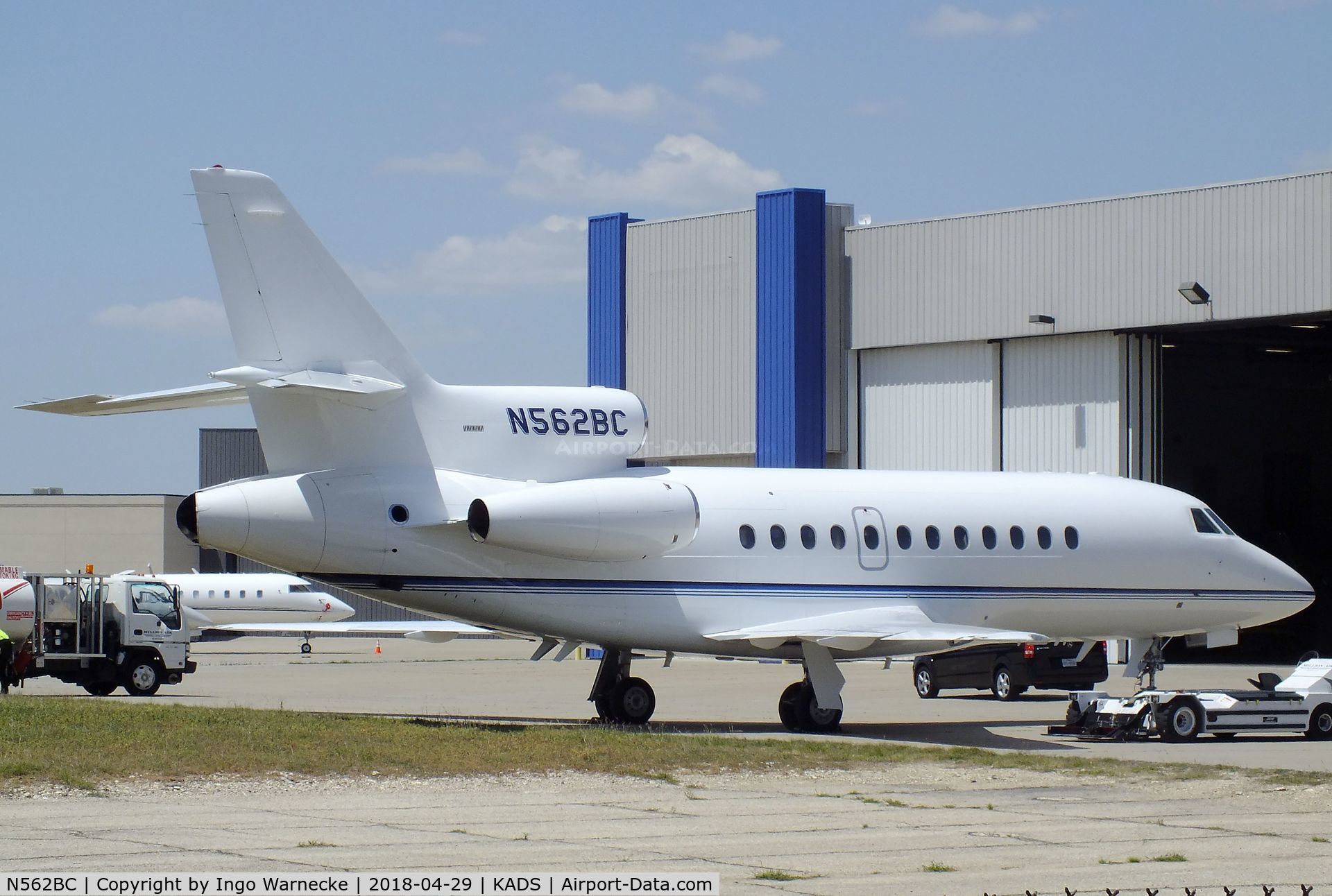 N562BC, 1991 Dassault Falcon 900 C/N 105, Dassault Falcon 900 at Addison Airport, Addison TX