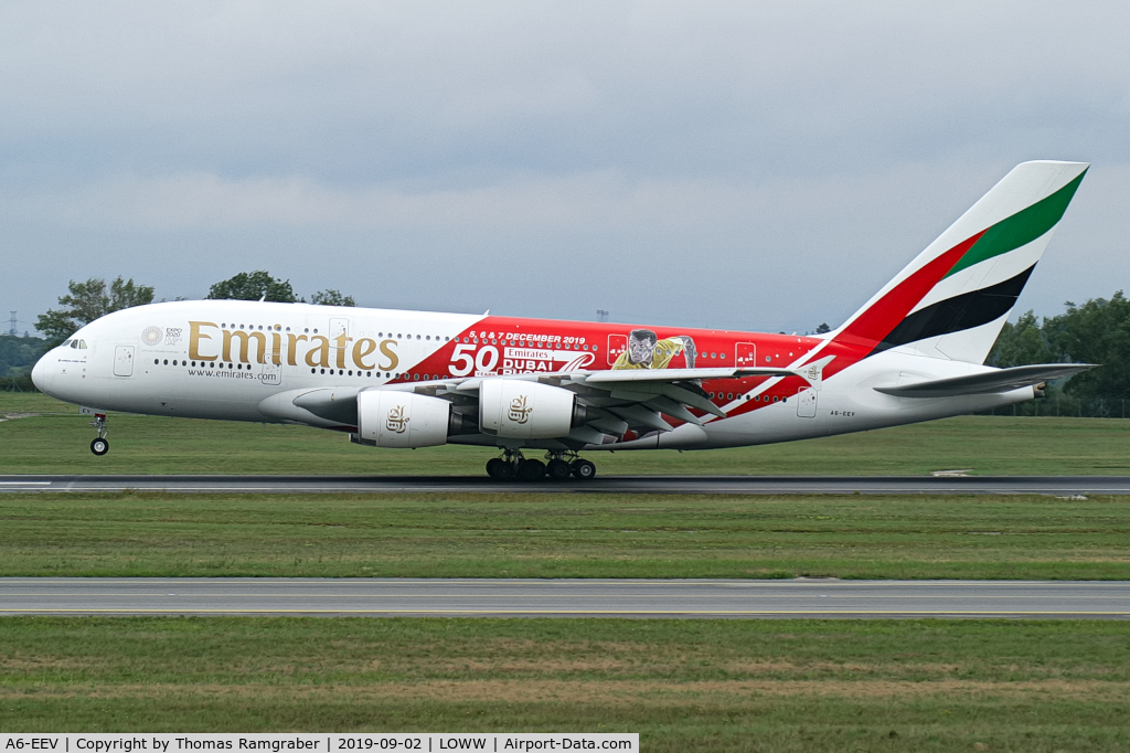 A6-EEV, 2013 Airbus A380-861 C/N 150, Emirates Airbus A380