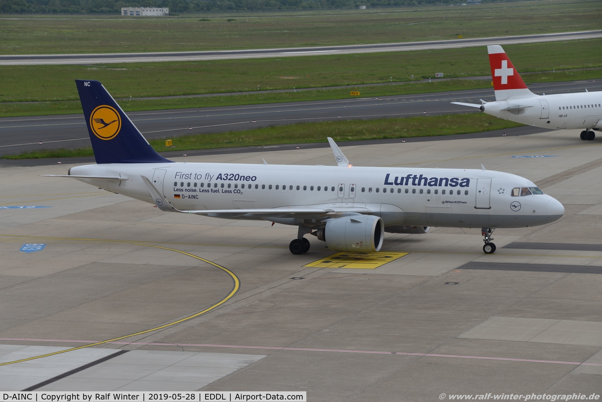 D-AINC, 2016 Airbus A320-271NEO C/N 6920, Airbus A320-271N - LH DLH Lufthansa 'First to fly A320 Neo' - 6920 - D-AINC - 28.05.2019 - CGN