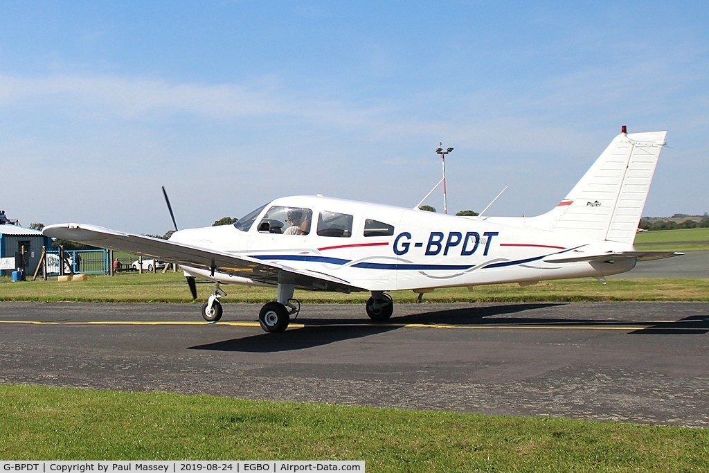 G-BPDT, 1984 Piper PA-28-161 Cherokee Warrior II C/N 28-8416004, Based Aircraft. Ex:-N4317Z.