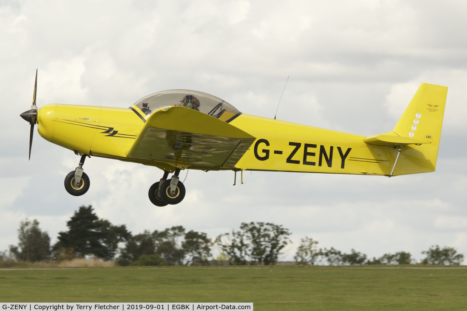 G-ZENY, 2008 Zenair CH-601 HD Zodiac C/N PFA 162-13668, At Sywell
