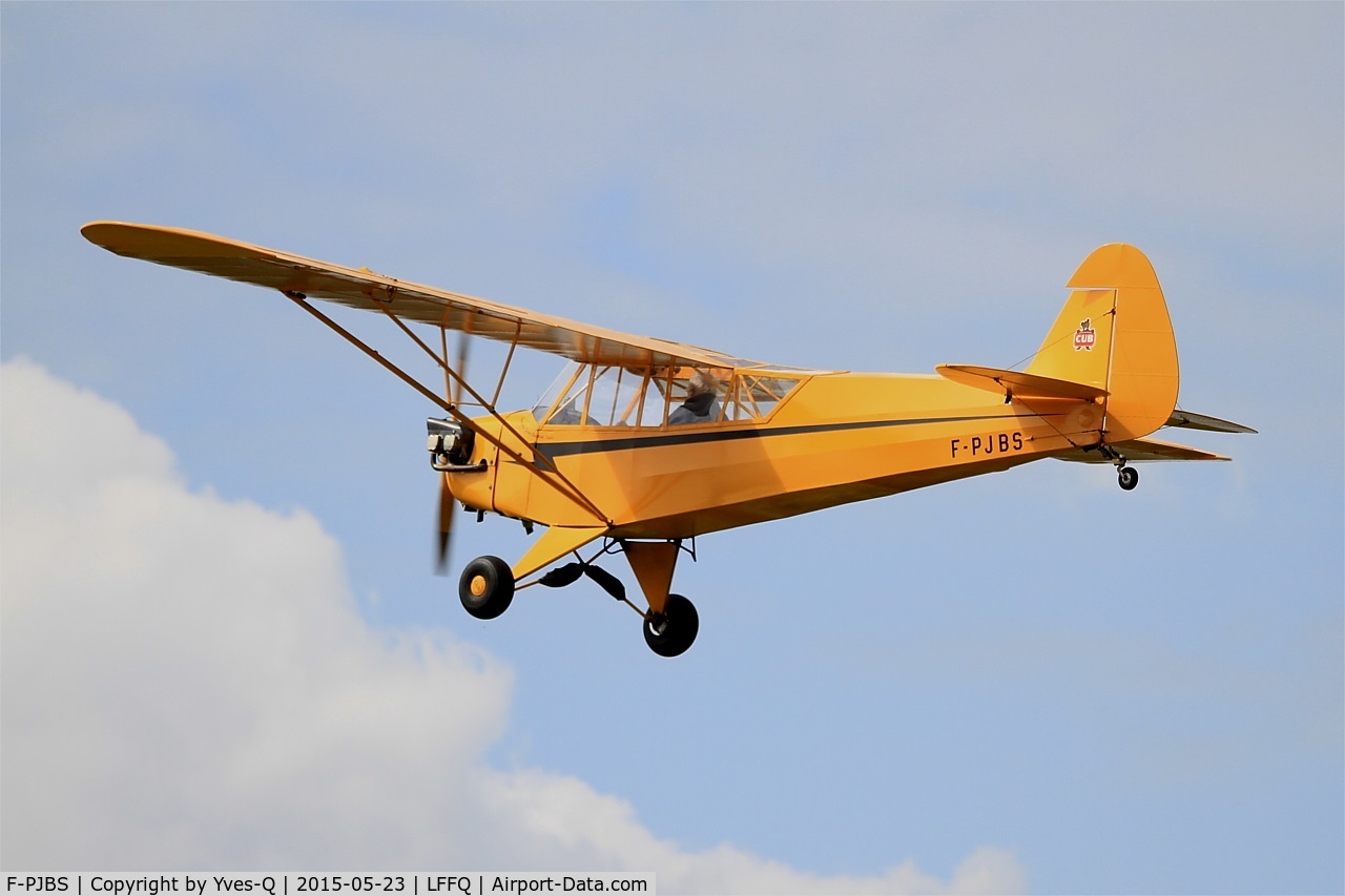 F-PJBS, Wag-Aero Sport Trainer C/N 3303, Wag-Aero Sport Trainer, On display, La Ferté-Alais airfield (LFFQ) Airshow 2015