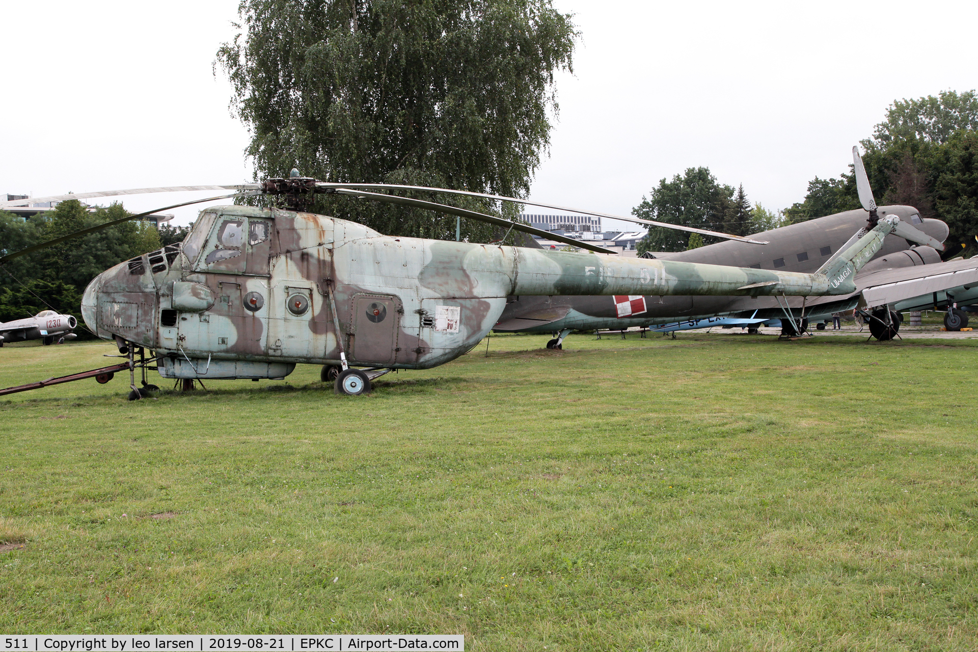 511, Mil Mi-4A C/N 15114, Polish Aviation Museum Krakow 21.8.2019