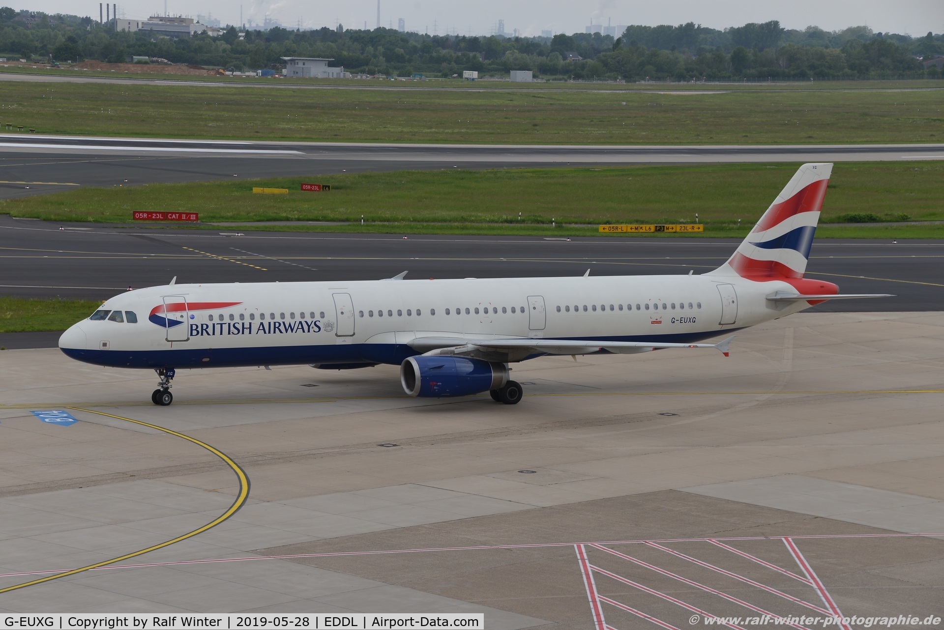 G-EUXG, 2004 Airbus A321-231 C/N 2351, Airbus A321-232 - BA BAW British Airways - 2351 - G-EUXG - 28.05.2019 - DUS