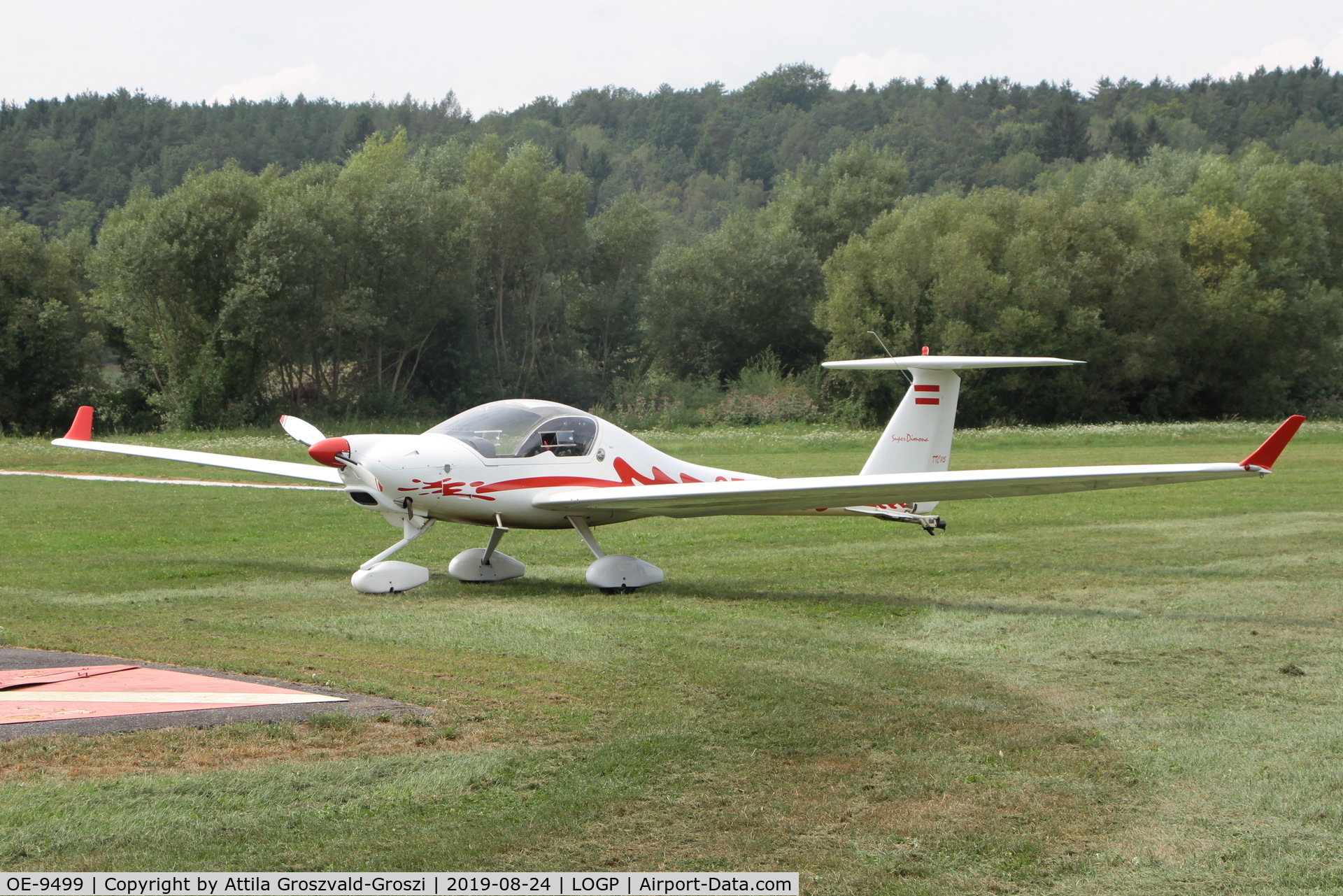 OE-9499, Diamond HK-36TTC Super Dimona C/N 36675, LOGP -Pinkafeld Airfield, Austria