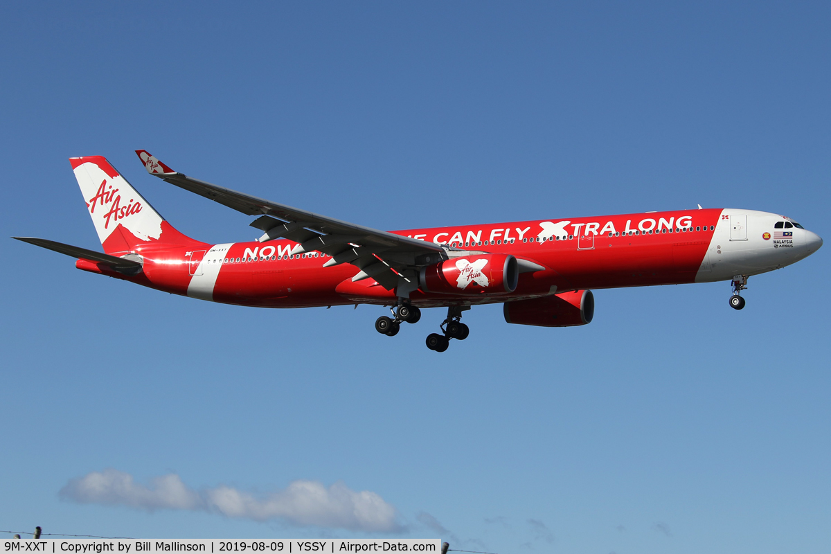 9M-XXT, 2014 Airbus A330-343 C/N 1549, finals to 2-5