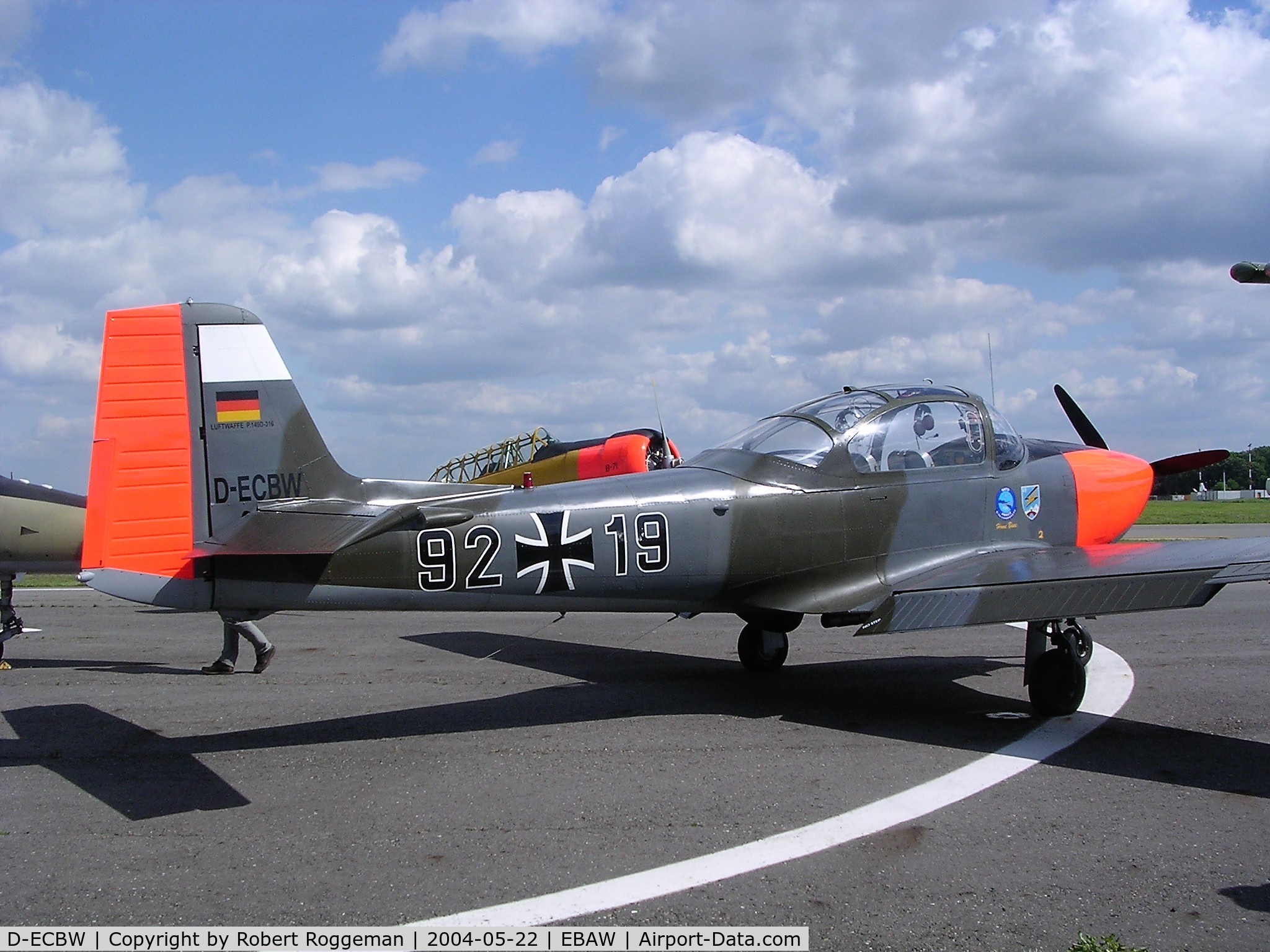 D-ECBW, 1958 Focke-Wulf FWP-149D C/N 316, STAMPE FLY IN.92+19 EX WGAF.