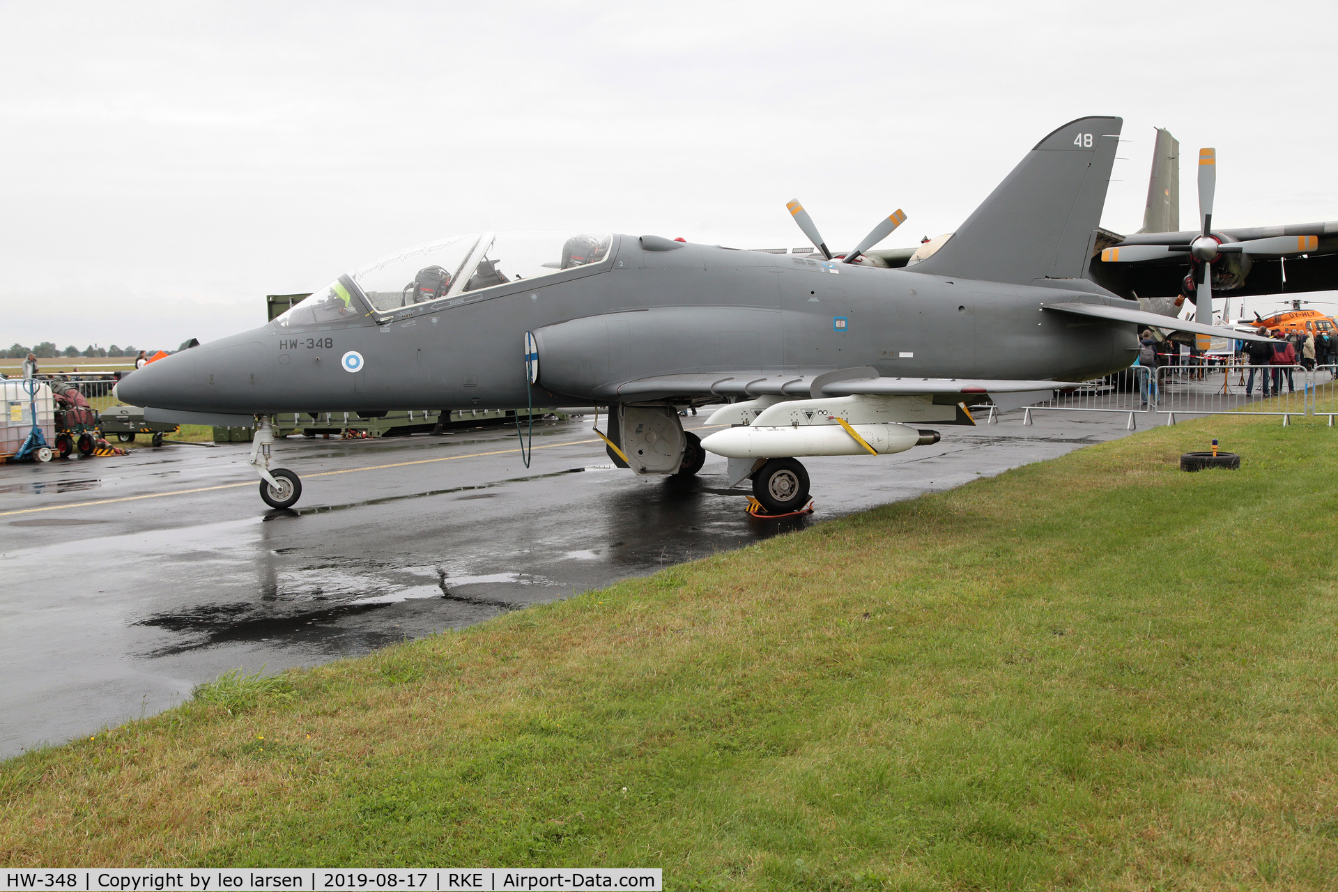 HW-348, British Aerospace Hawk Mk.51 C/N 312245/300, Roskilde Air Show 17.8.2019
