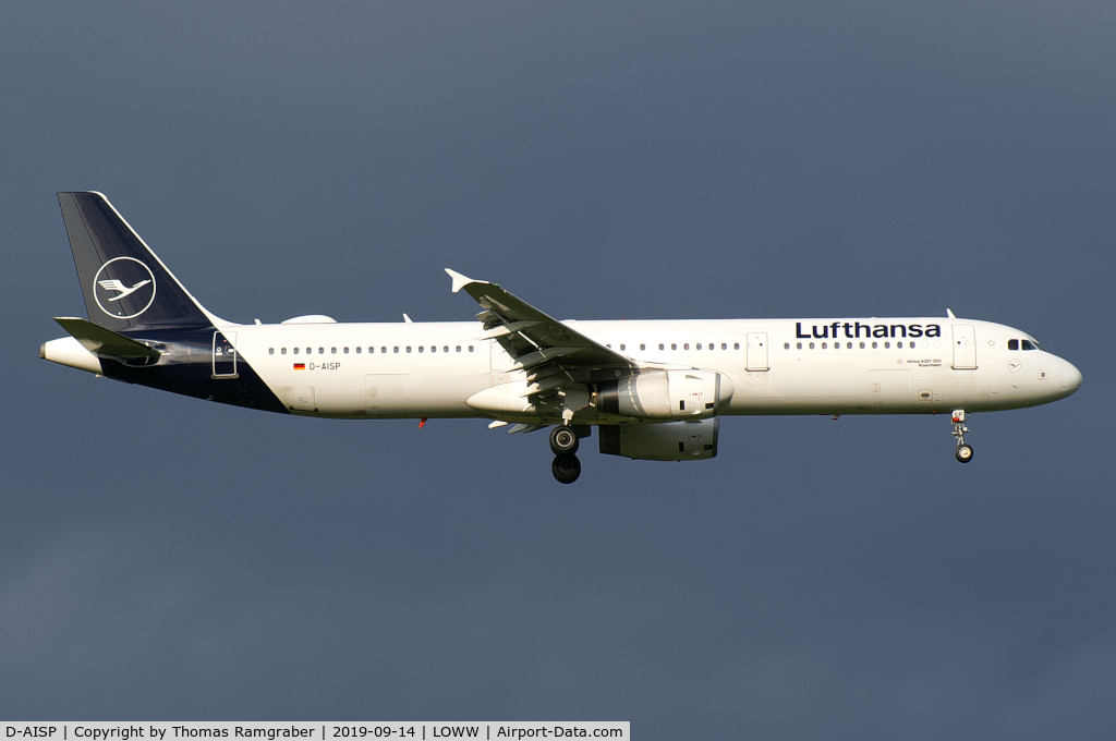 D-AISP, 2009 Airbus A321-231 C/N 3864, Lufthansa Airbus A321