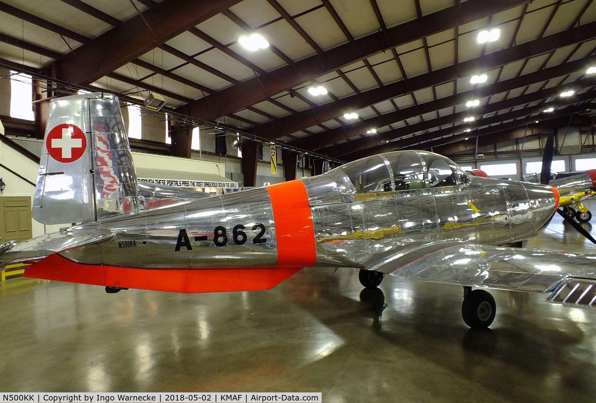 N500KK, 1959 Pilatus P3-05 C/N 500-49, Pilatus P-3-05 at the Midland Army Air Field Museum, Midland TX