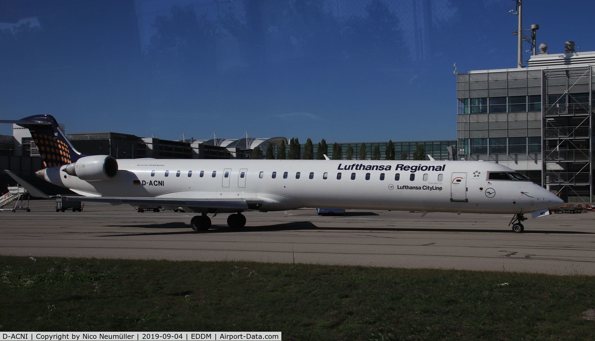 D-ACNI, 2009 Bombardier CRJ-900 NG (CL-600-2D24) C/N 15248, CRJ-900 in EDDM