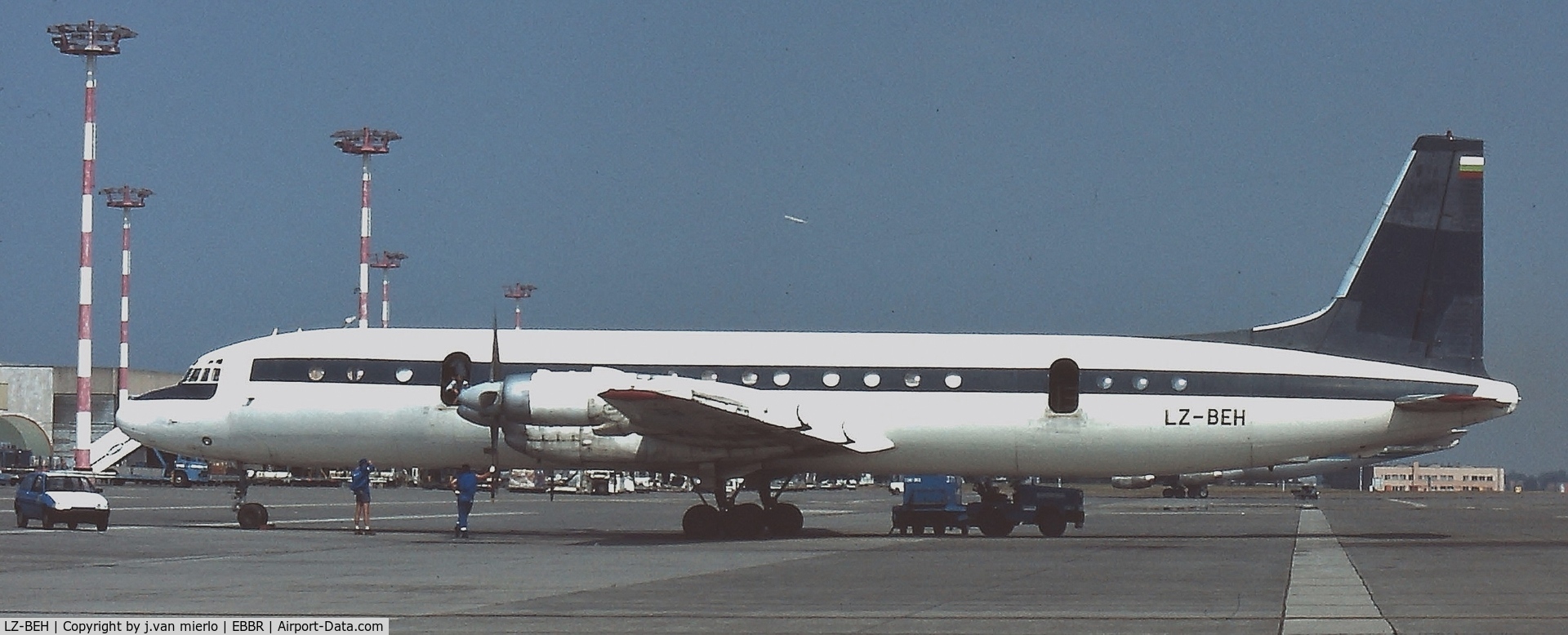 LZ-BEH, 1966 Ilyushin Il-18Gr C/N 186008905, Brussels, BRUCARGO
