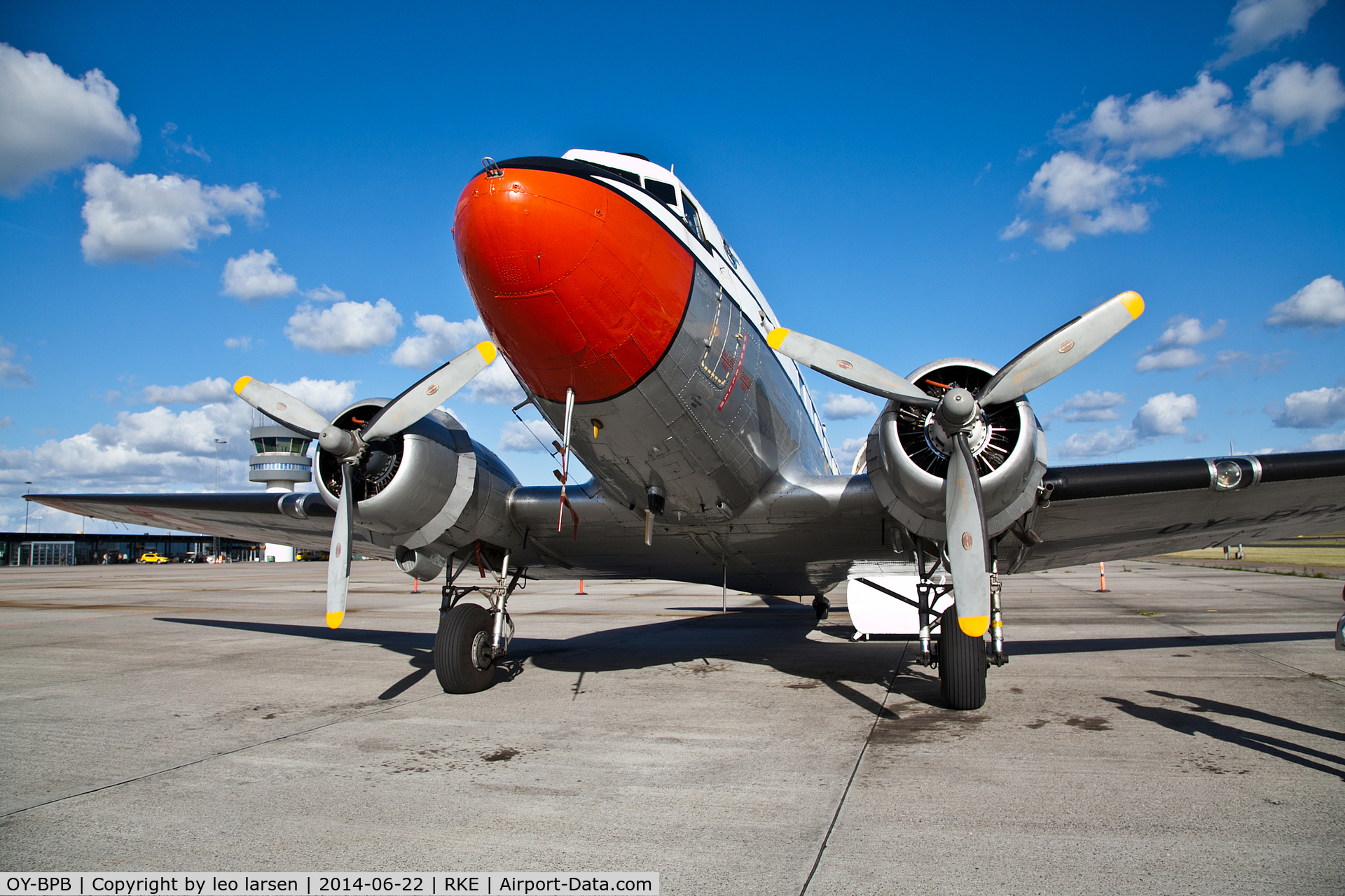 OY-BPB, 1943 Douglas C-47A-85-DL (DC-3A) Skytrain C/N 20019, Roskilde 22.6.2014