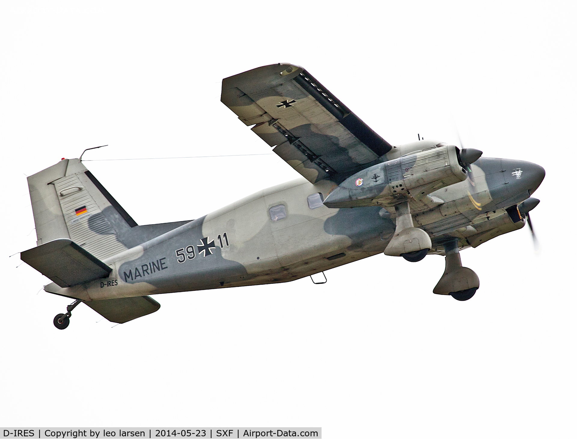 D-IRES, Dornier Do-28D-2 Skyservant C/N 4186, Berlin Air Show ILA 23.5.2014