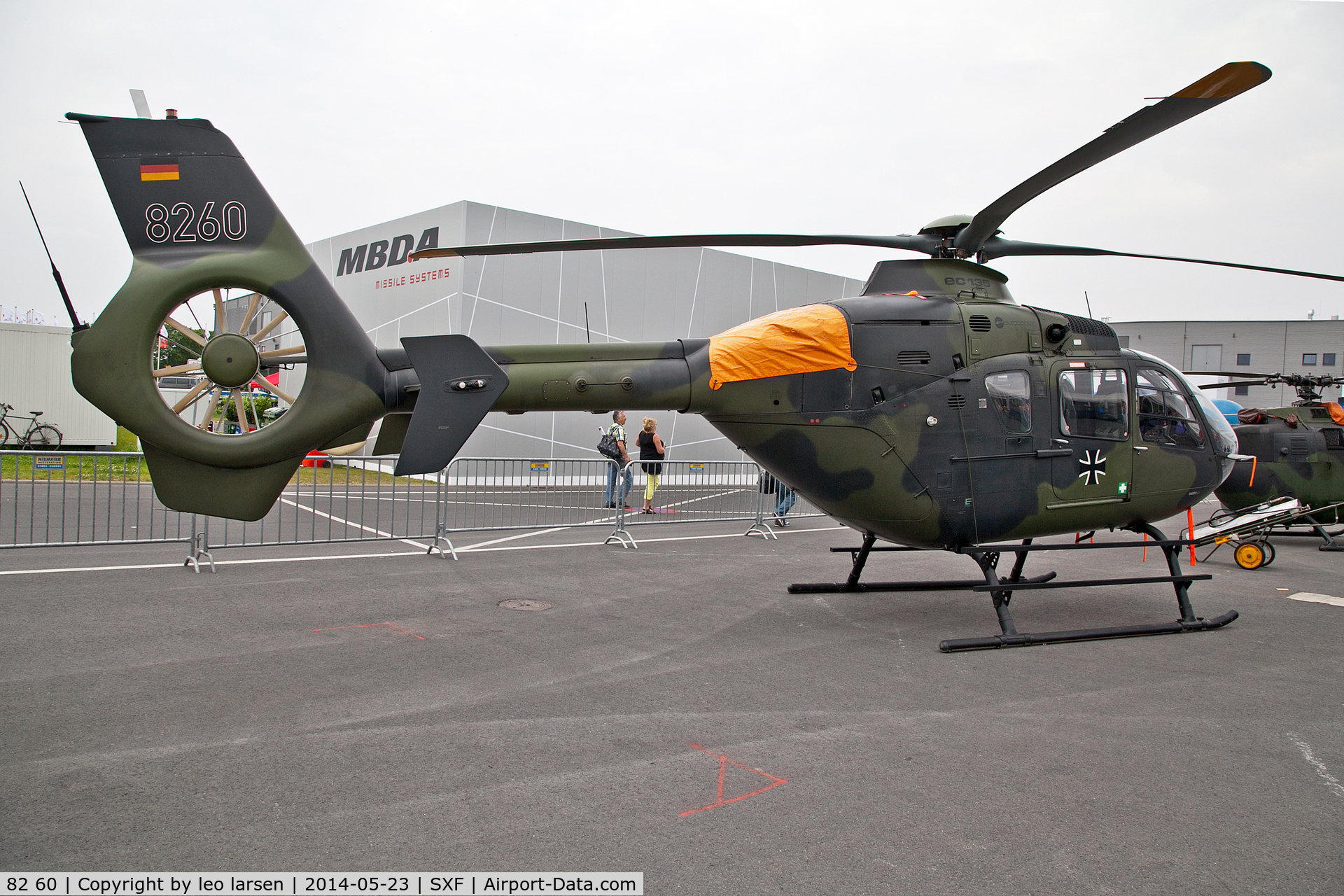 82 60, Eurocopter EC-135T-1 C/N 0111, Berlin Air Show 23.5.2014