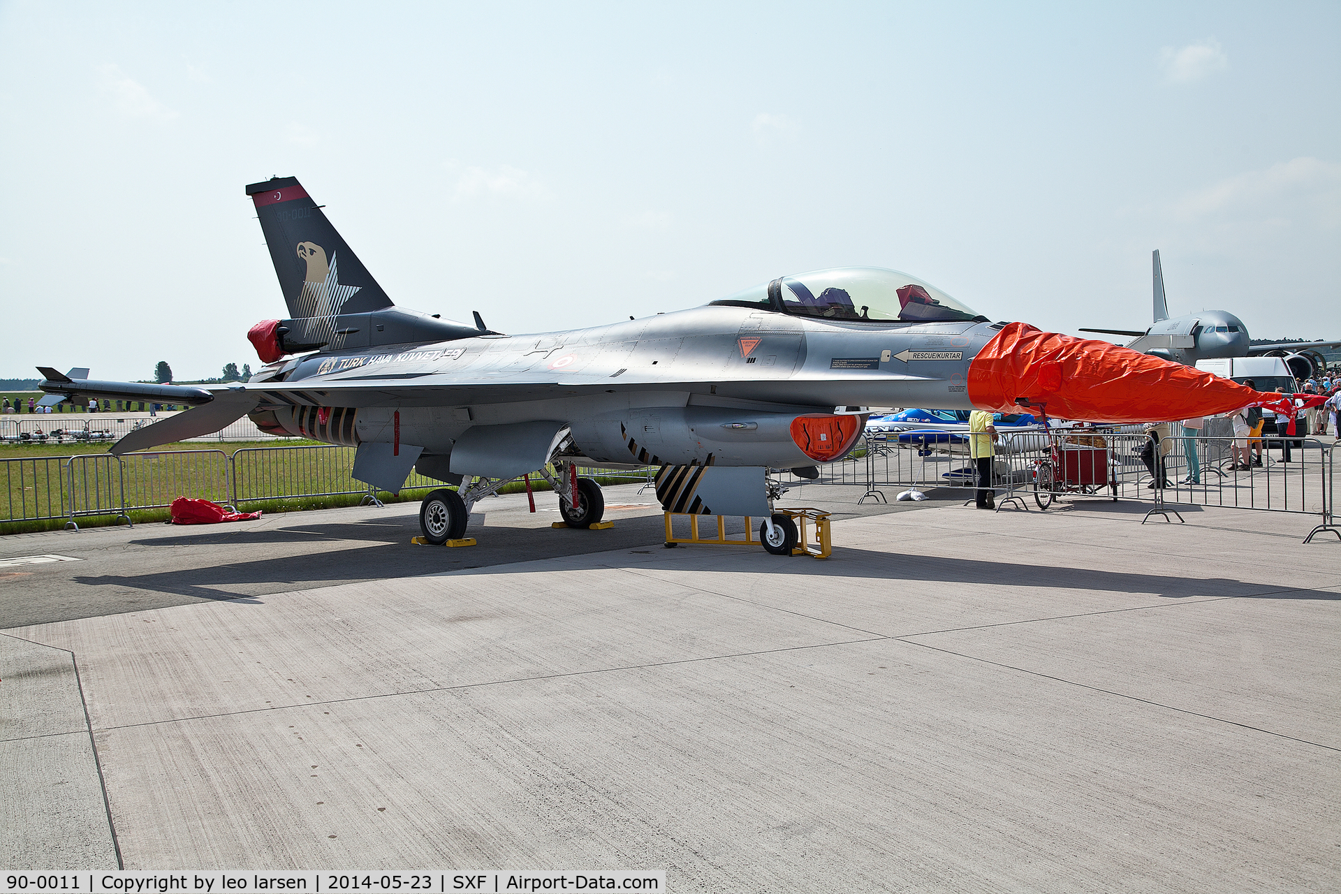 90-0011, General Dynamics F-16C-40-CF C/N 4R-70, Berlin Air Show 23.5.2014