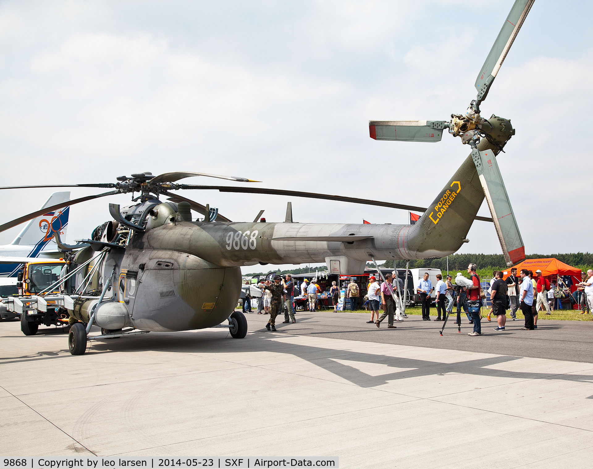 9868, 2005 Mil Mi-171Sh Hip C/N 59489619868, Berlin Air Show 23.5.2014