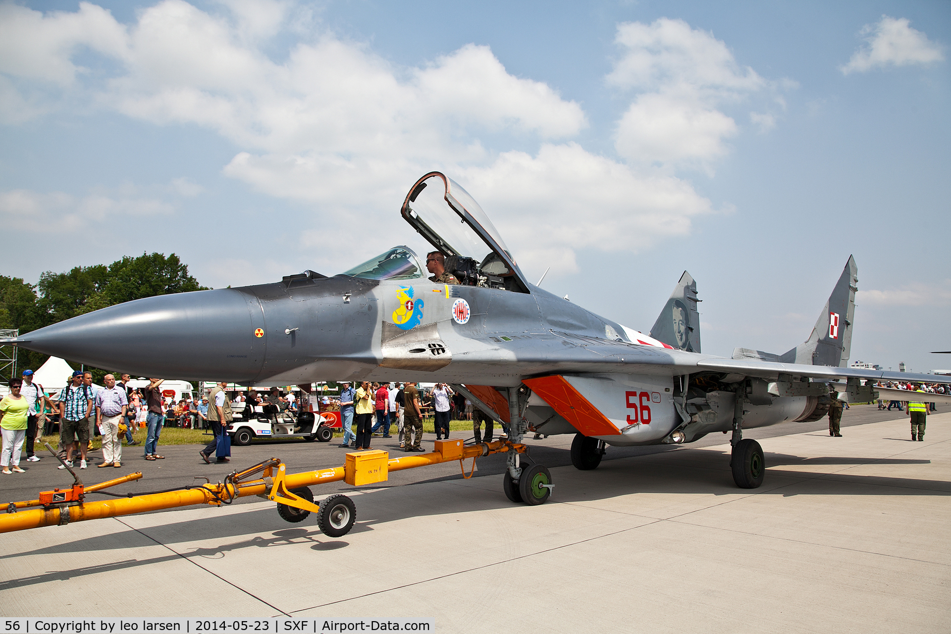 56, Mikoyan-Gurevich MiG-29A C/N 2960532356, Berlin Air Show 23.5.2014