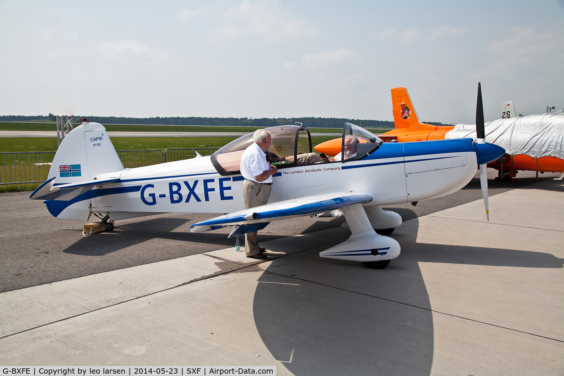 G-BXFE, 1981 Mudry CAP-10B C/N 135, Berlin Air Show 23.5.2014