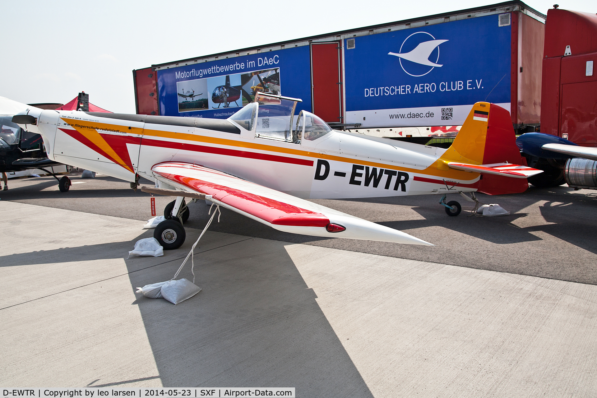 D-EWTR, Zlin Z-326A C/N 555, Berlin Air Show 23.5.2014