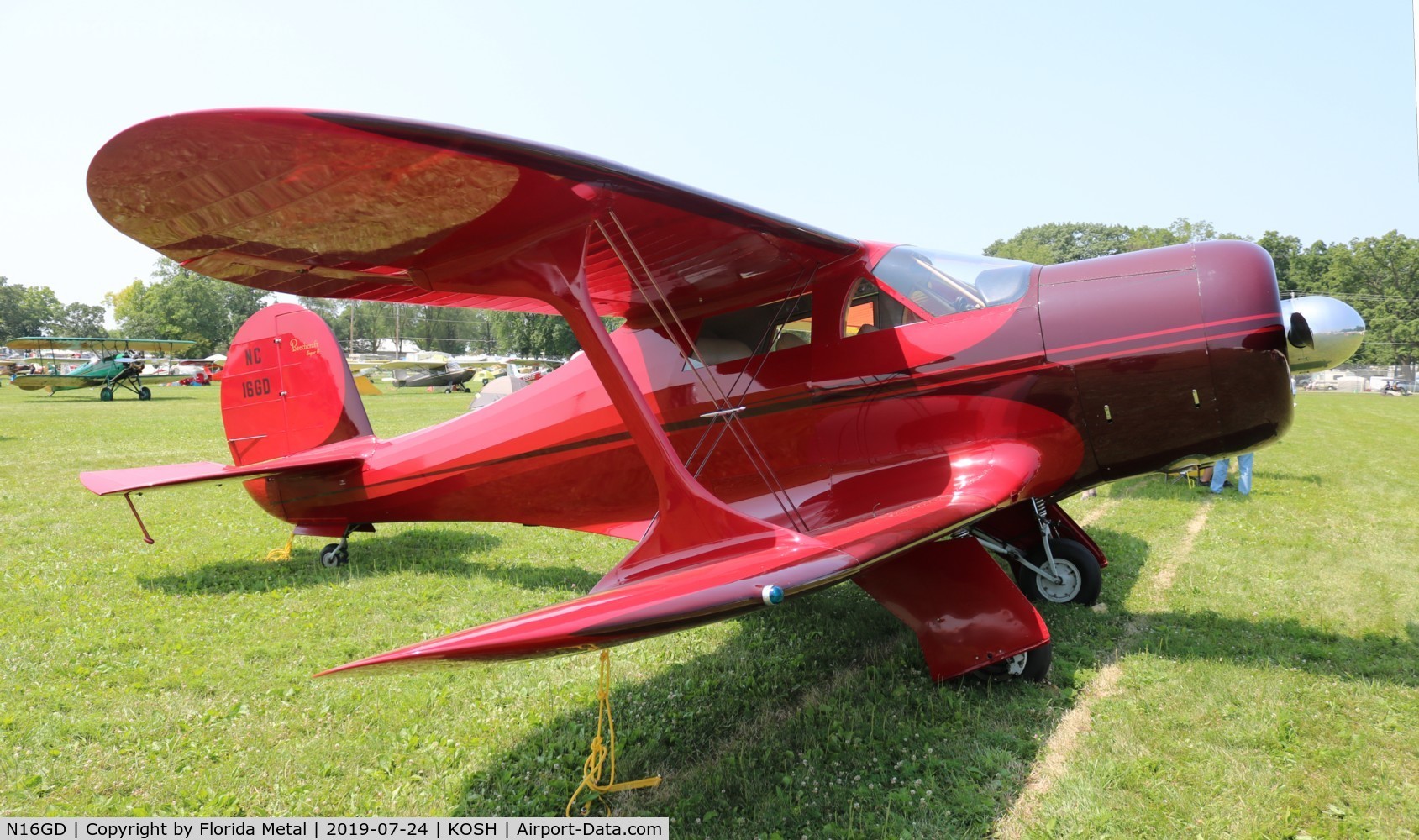 N16GD, 1944 Beech G17S C/N 6766, Staggerwing