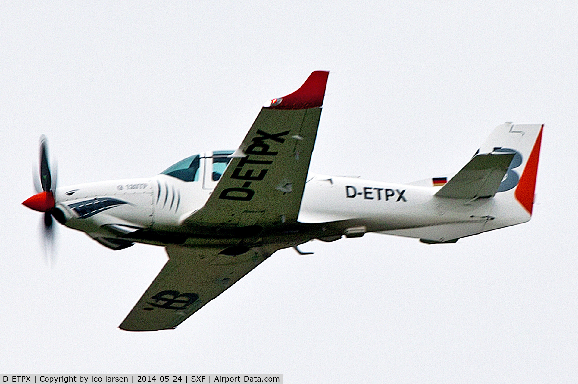 D-ETPX, Grob G-120TP C/N 11001, Berlin Air Show 24.5.2014