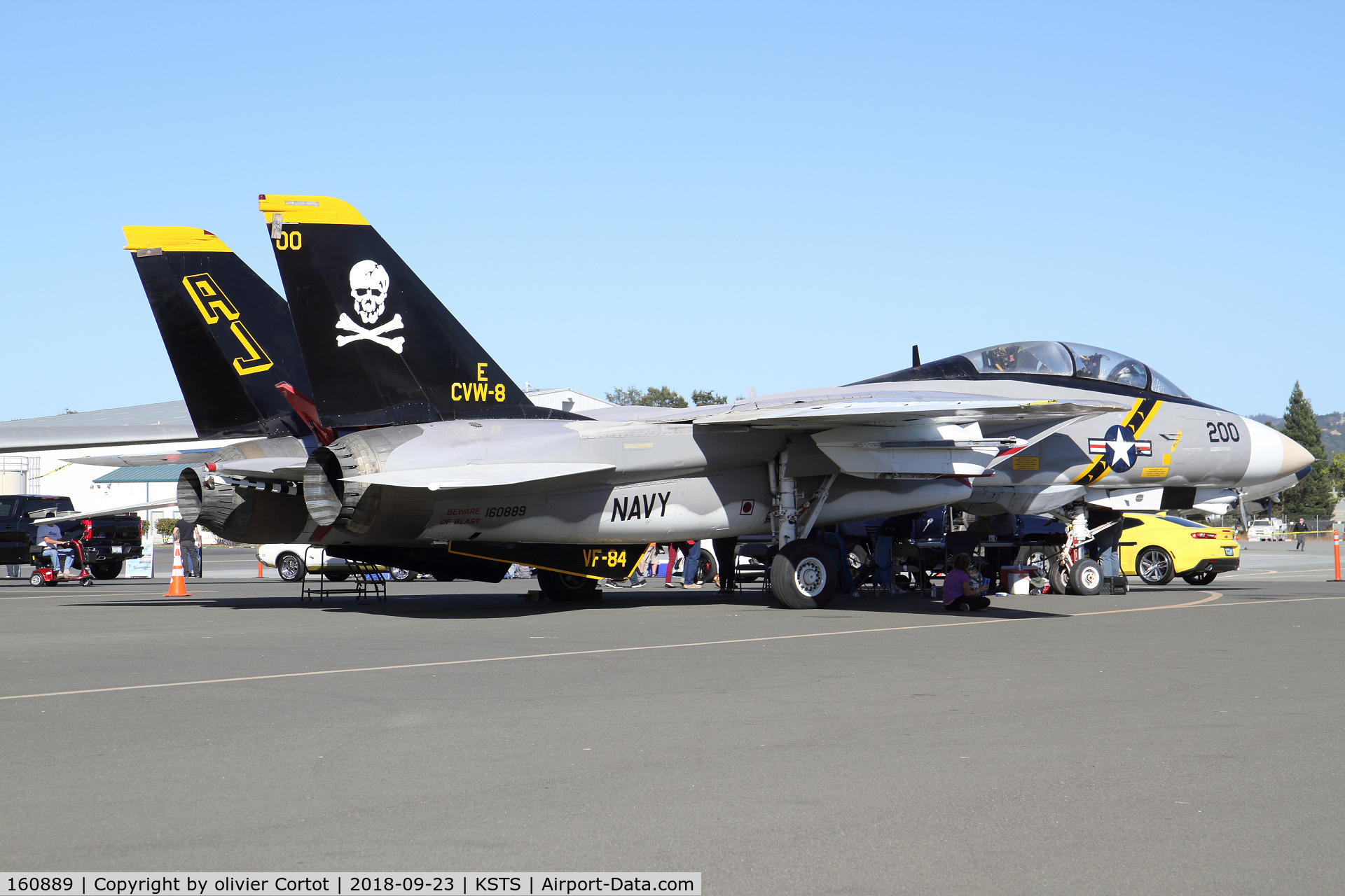 160889, Grumman F-14A Tomcat C/N 318, Santa Rosa airshow
