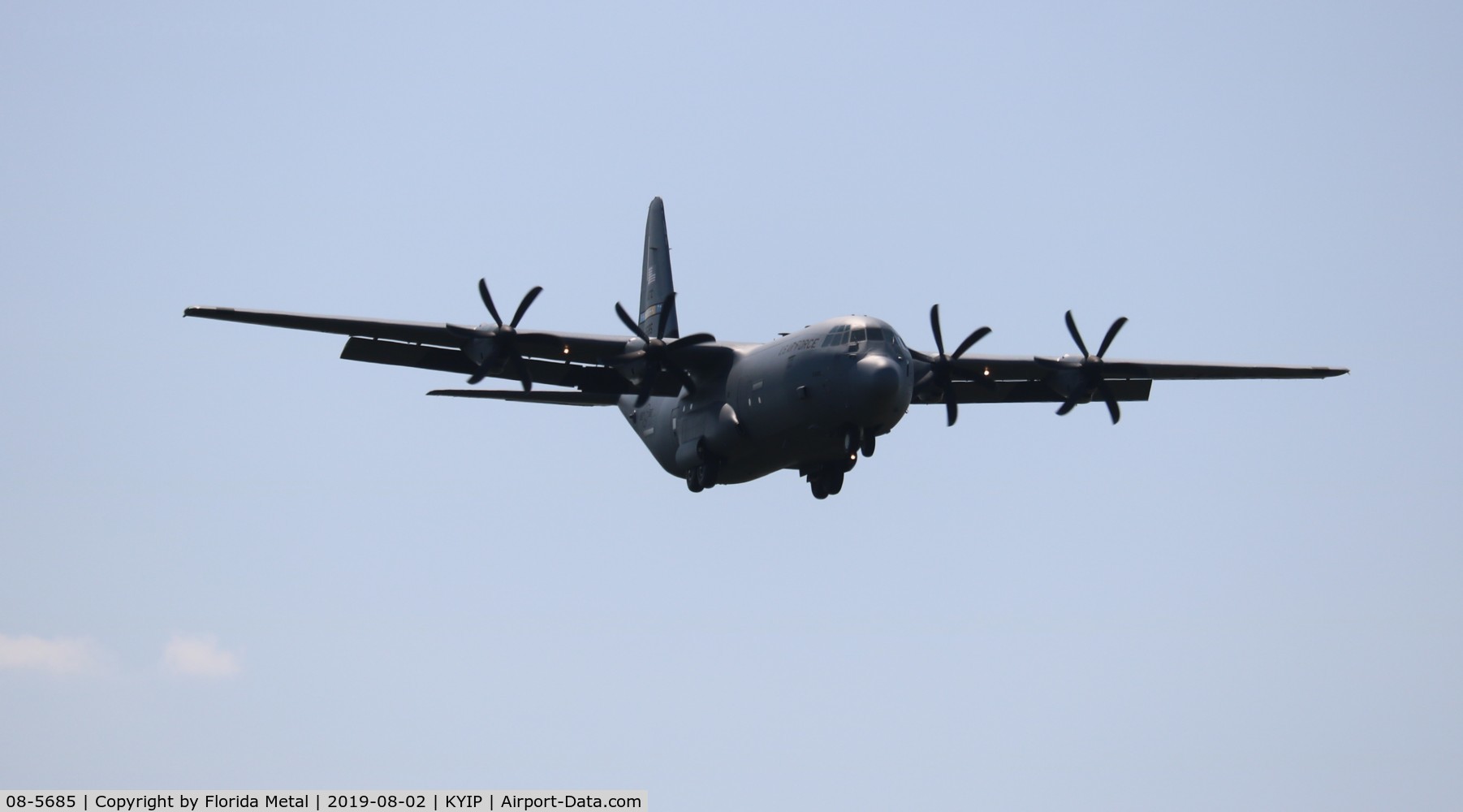 08-5685, 2008 Lockheed Martin C-130J-30 Super Hercules C/N 382-5685, Thunder Over Michigan 2019