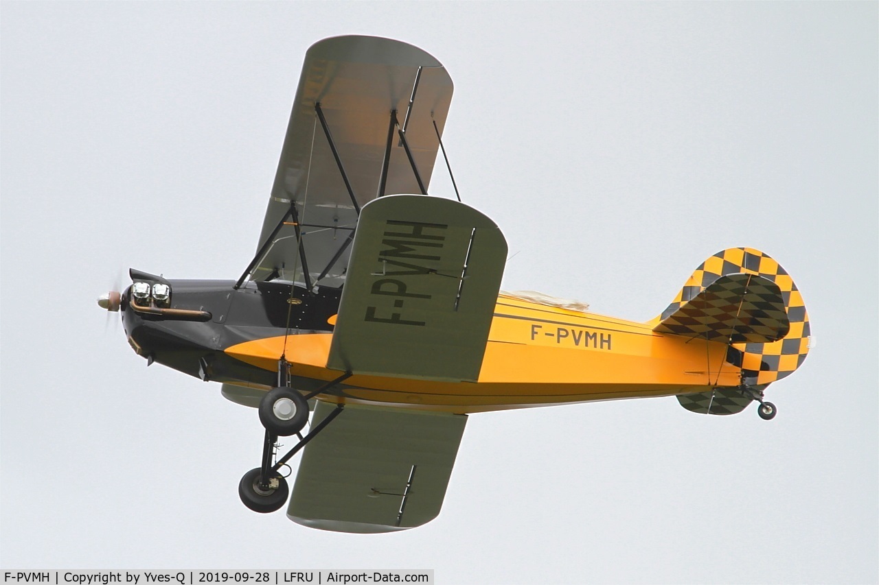 F-PVMH, 2019 Hatz CB-1 C/N 776, Hatz CB-1, On display, Morlaix-Ploujean airport (LFRU-MXN) Air show 2019