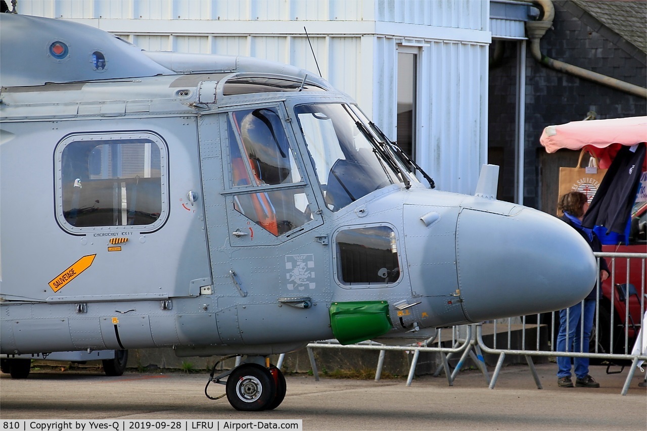 810, Westland Lynx HAS.4(FN) C/N 283, Westland Lynx HAS.4(FN),  Static display, Morlaix-Ploujean airport (LFRU-MXN) air show 2019