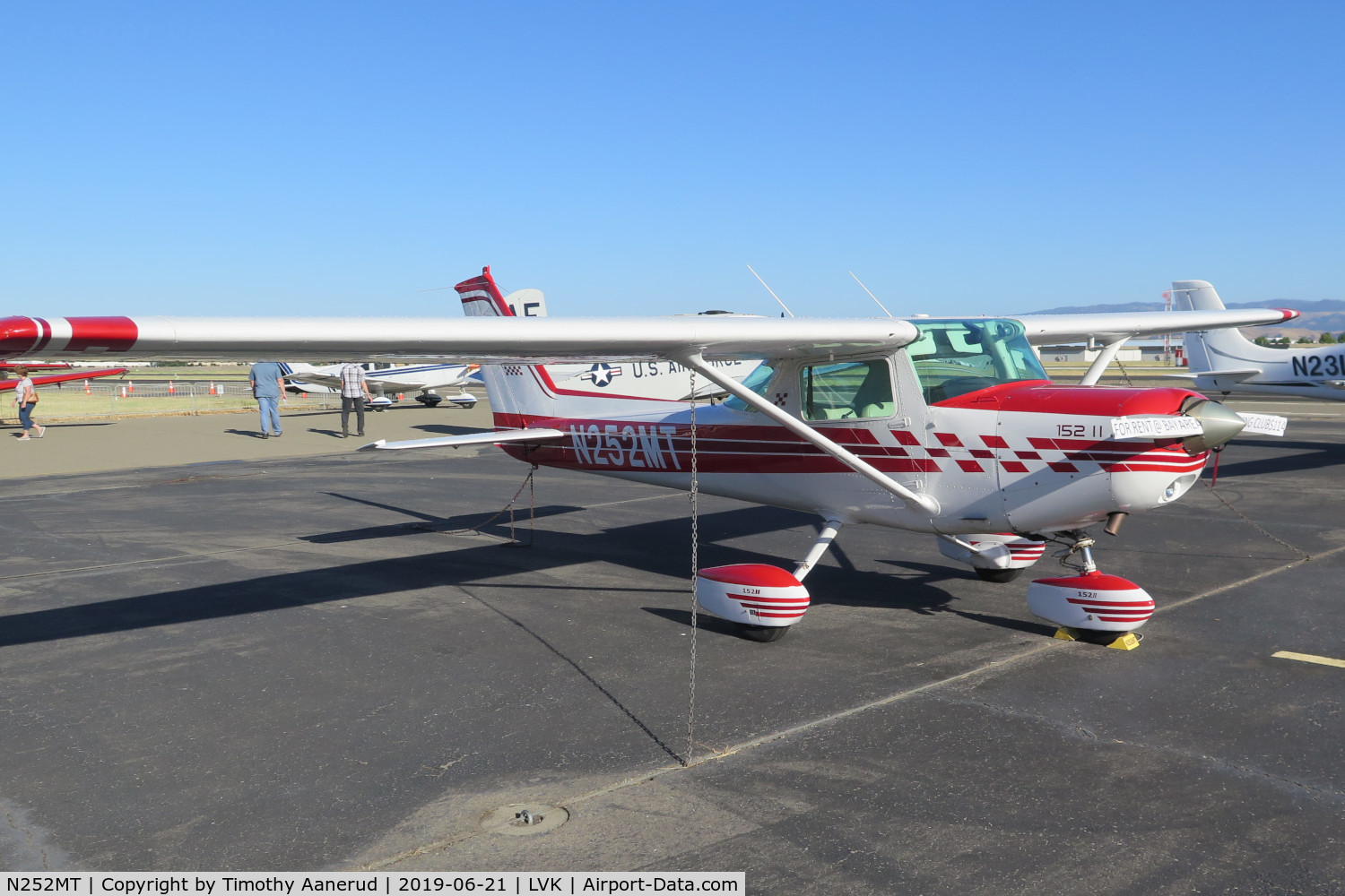 N252MT, 1977 Cessna 152 C/N 15280407, 1977 Cessna 152, c/n: 15280407, ex N24843, 2019 AOPA Livermore Fly-In