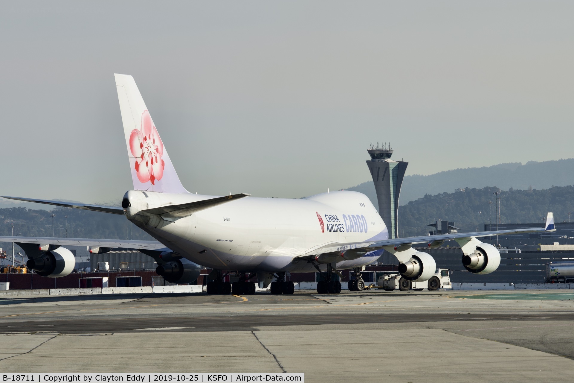 B-18711, 2002 Boeing 747-409F/SCD C/N 30768, SFO 2019.