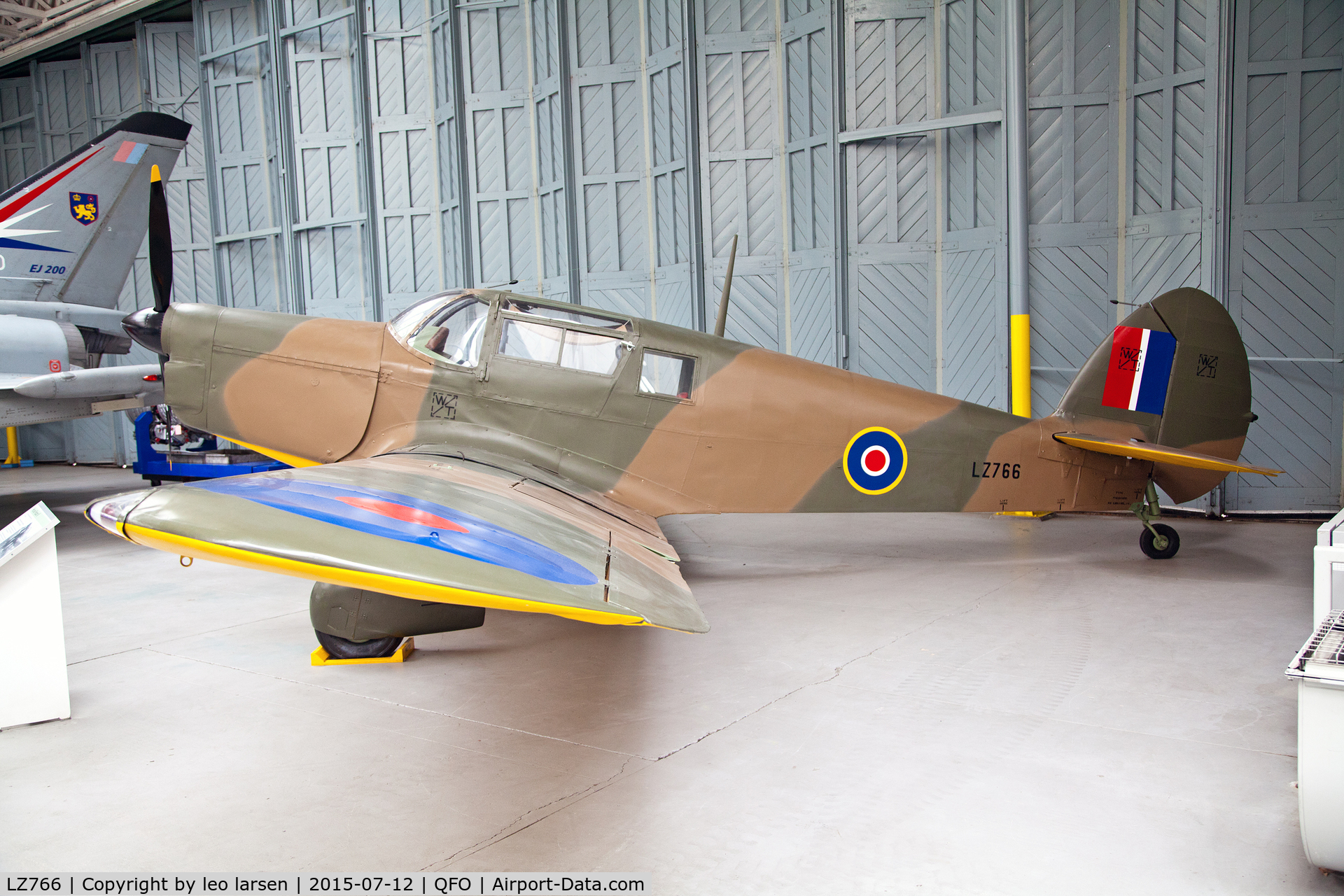 LZ766, 1944 Percival P-34A Proctor 3 C/N H536, Duxford Museum 12.7.2015