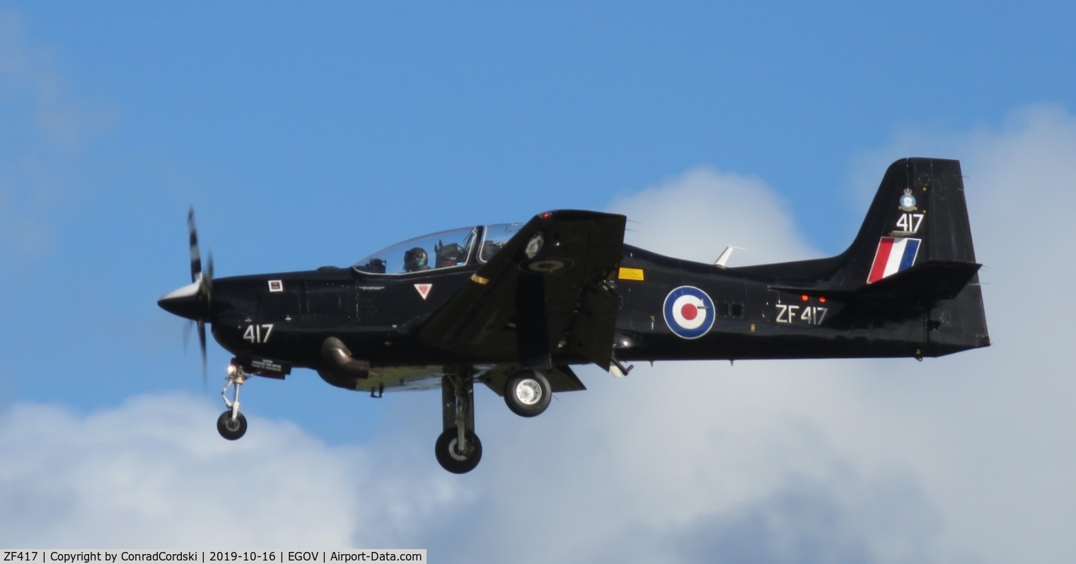 ZF417, 1992 Short S-312 Tucano T1 C/N S136/T107, On farewell tour