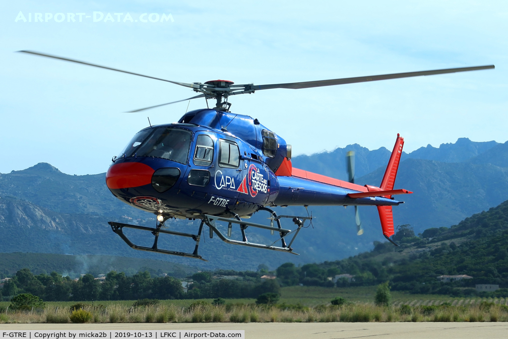 F-GTRE, Eurocopter AS-355N Ecureuil 2 C/N 9610, Landing