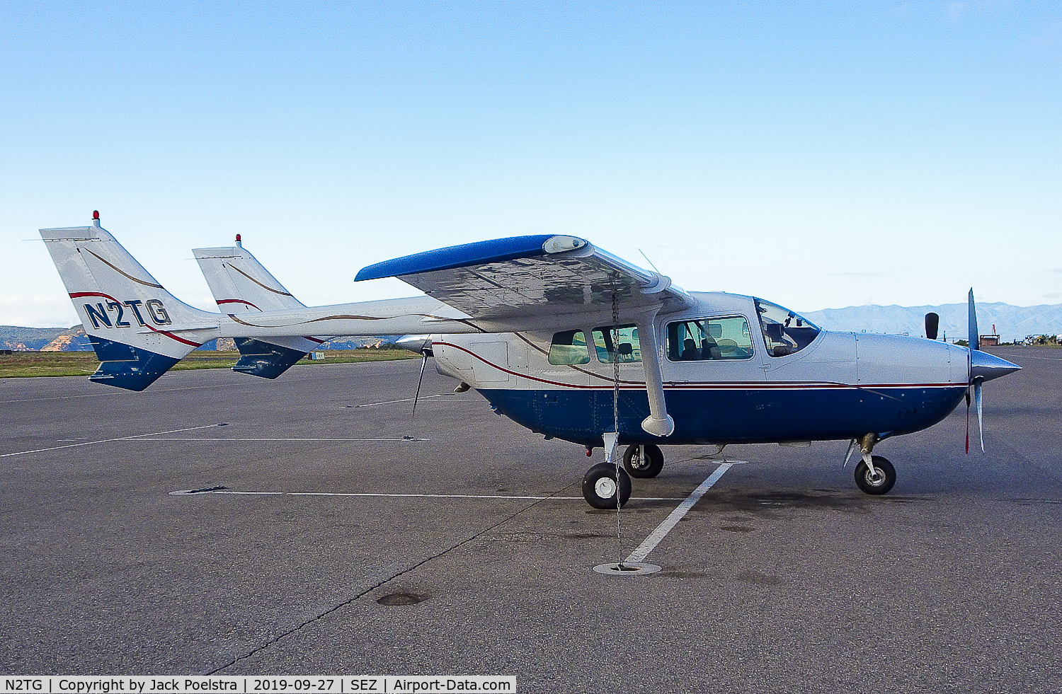 N2TG, 1969 Cessna T337D C/N 337-1064, N2TG at Sedona airport AZ