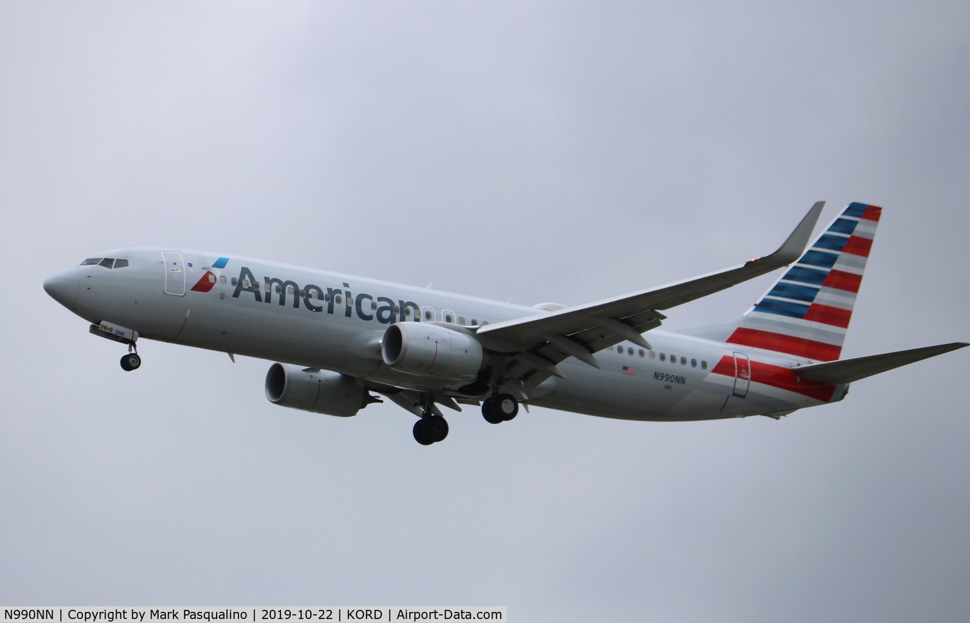 N990NN, 2016 Boeing 737-823 C/N 31241, Boeing 737-823