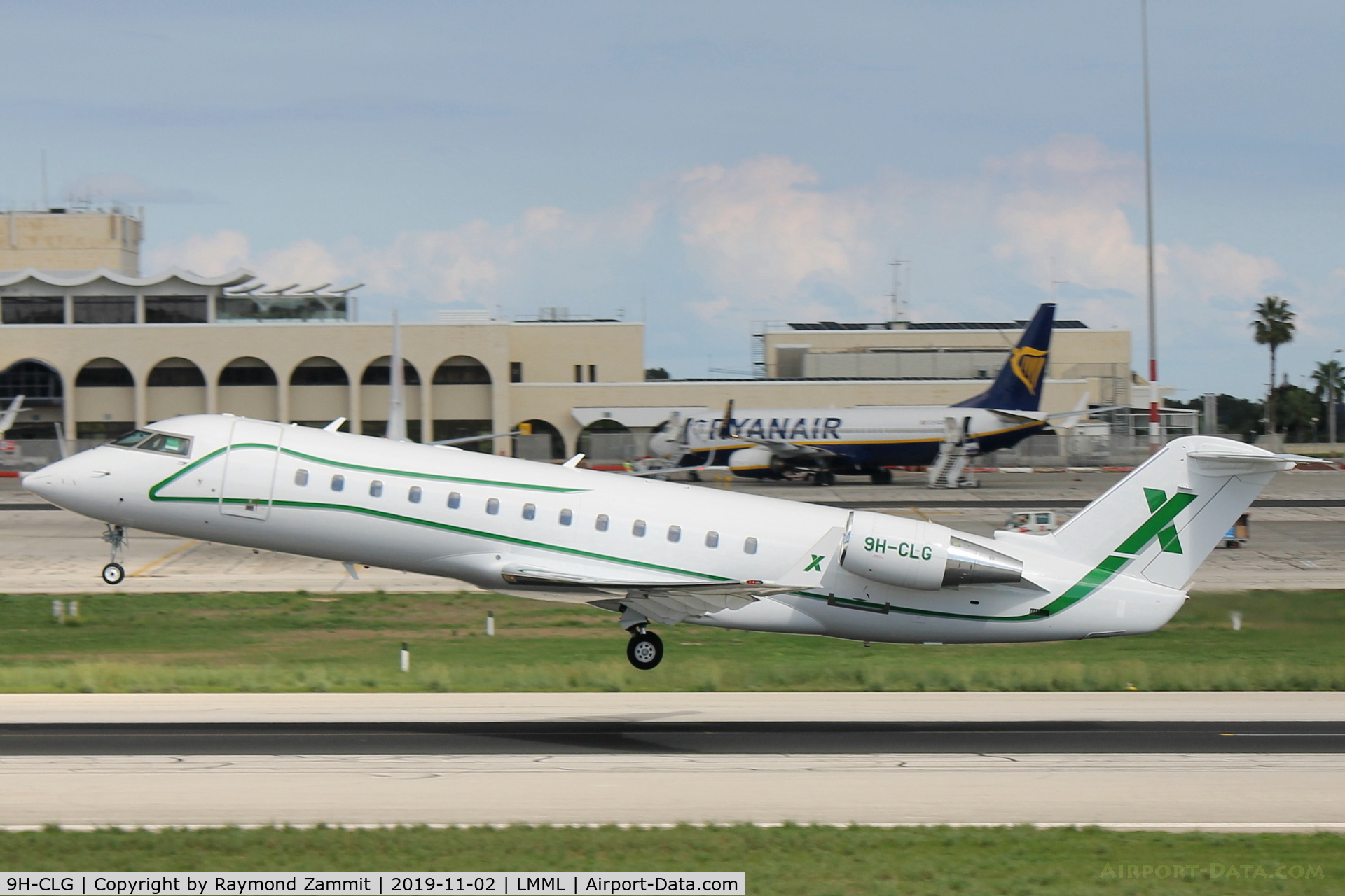 9H-CLG, 2006 Bombardier Challenger 850 (CL-600-2B19) C/N 8063, Bombardier Challenger 850 9H-CLG Air X