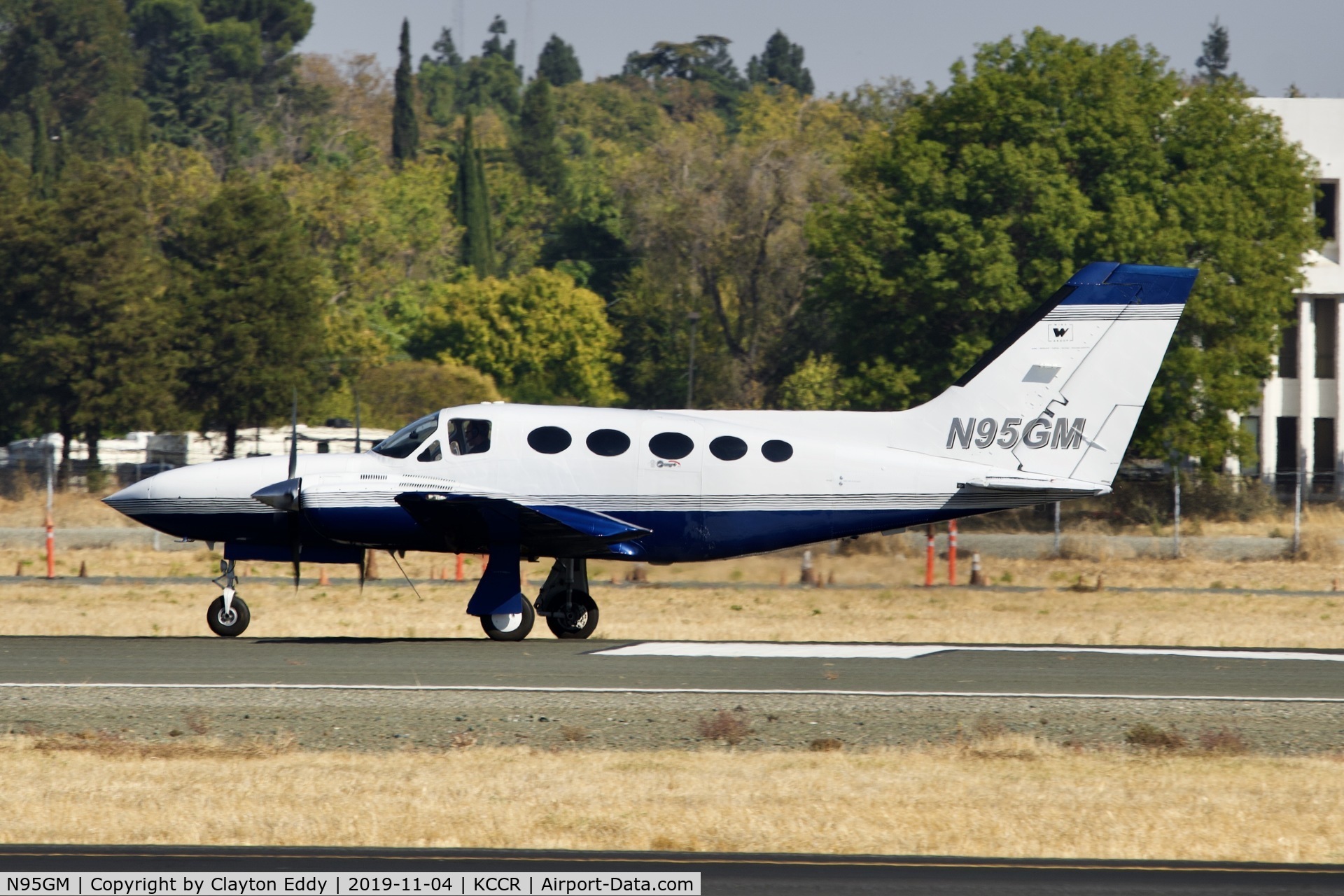 N95GM, 1980 Cessna 421C Golden Eagle Golden Eagle C/N 421C-0821, Buchanan Field Concord California 2019.