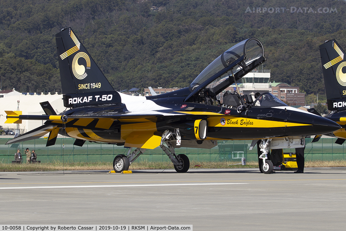 10-0058, Korean Aerospace Industries T-50B Golden Eagle C/N KA-058, Seoul ADEX 2019