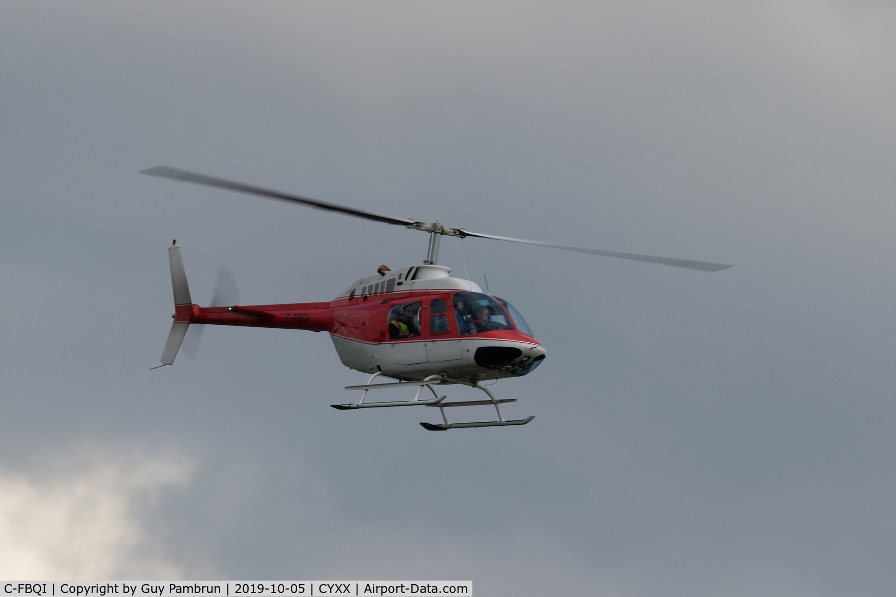 C-FBQI, 1972 Bell 206B JetRanger II C/N 747, Landing