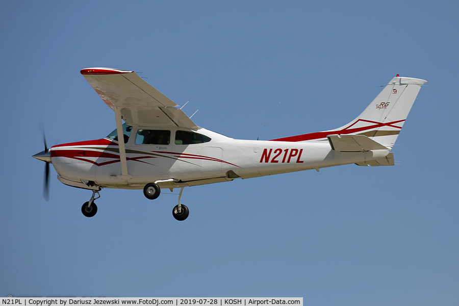 N21PL, 1984 Cessna R182 Skylane RG C/N R182-01983, Cessna R182 Skylane RG  C/N R18201983, N21PL
