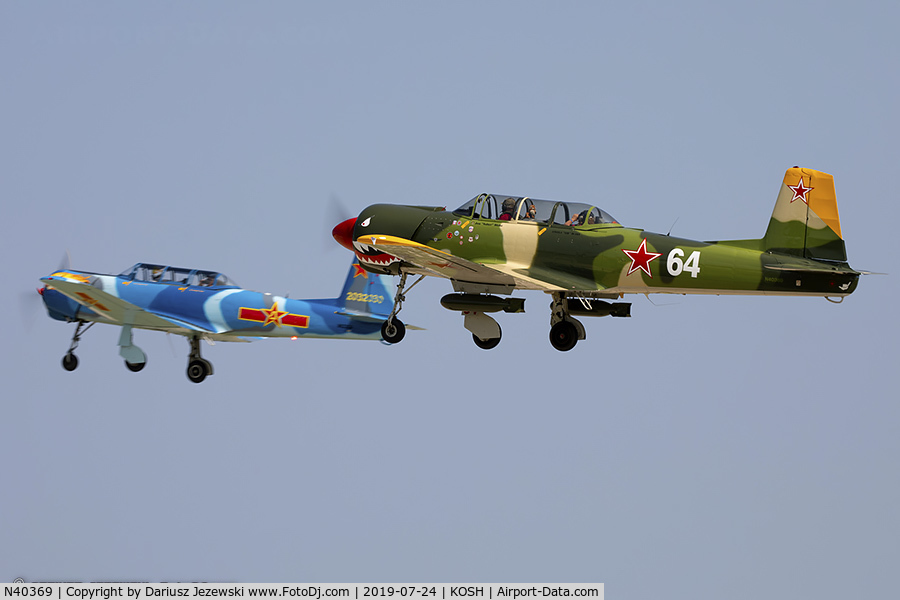 N40369, 1982 Nanchang CJ-6 C/N 3732008, Nanchang CJ-6  C/N 3732008, N40369