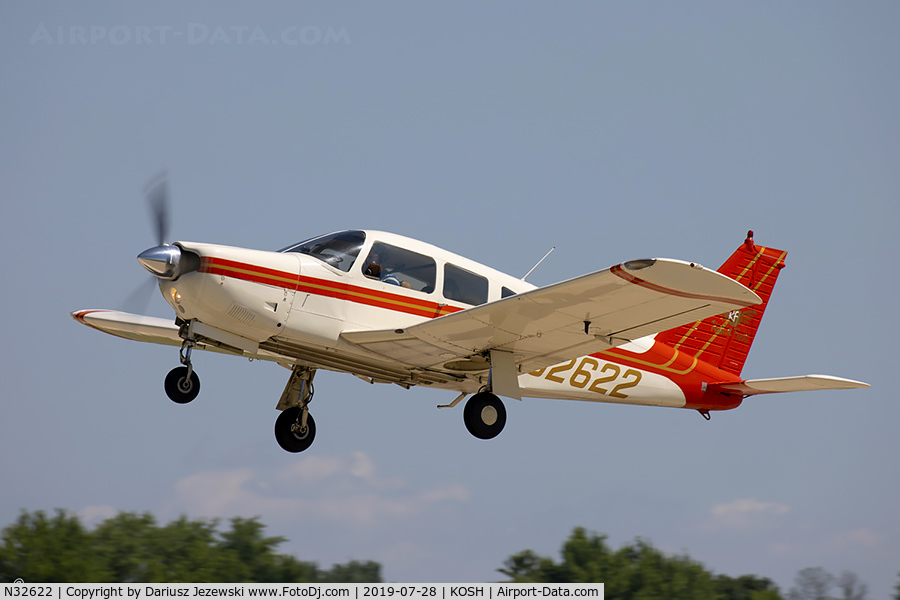 N32622, 1974 Piper PA-28R-200 C/N 28R-7535073, Piper PA-28R-200 Arrow II  C/N 28R-7535073, N32622