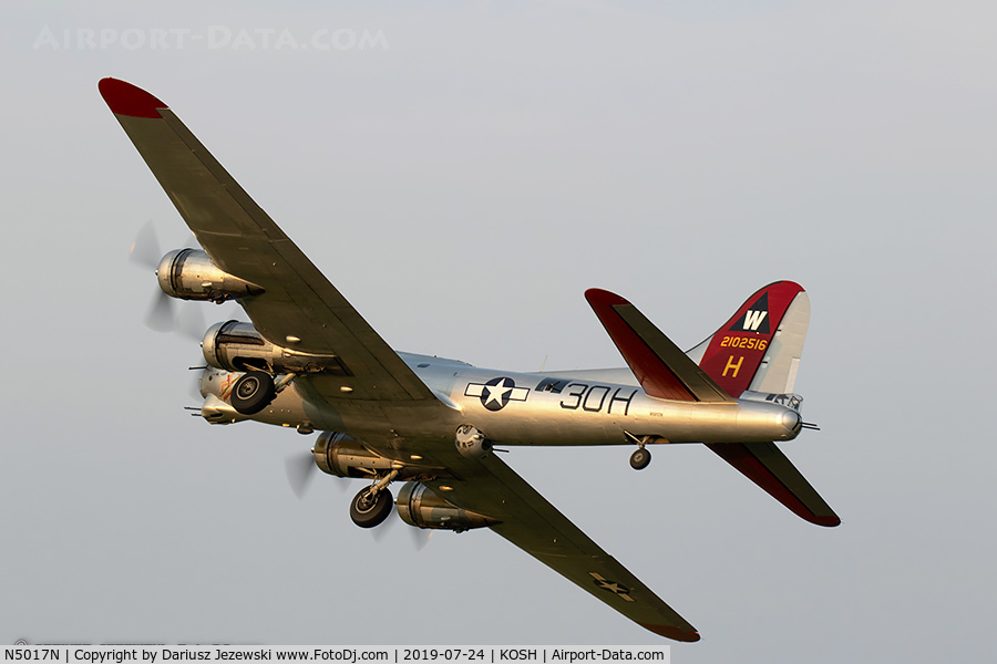N5017N, 1944 Lockheed/Vega (Boeing) B-17G-105-VE Flying Fortress C/N 8649, Boeing B-17G Flying Fortress 