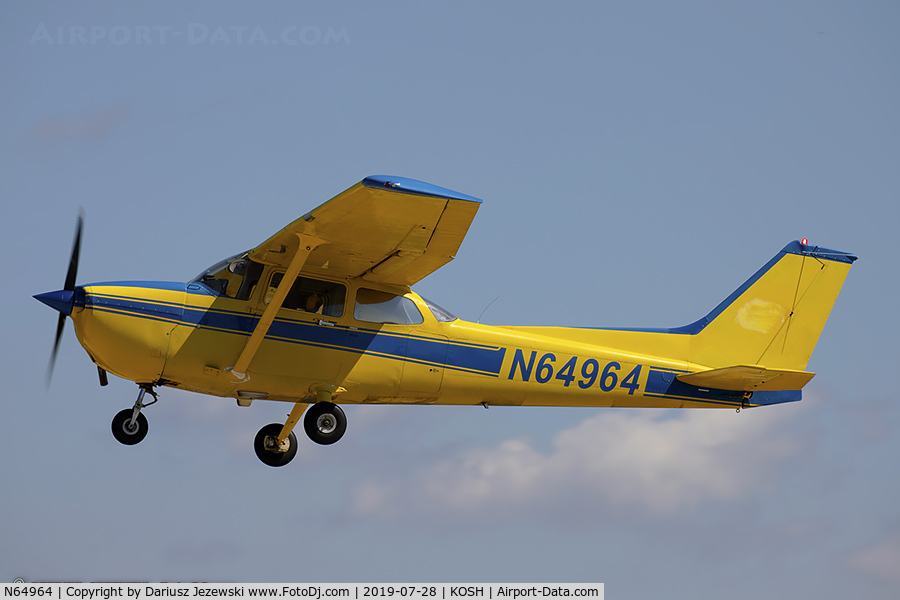 N64964, 1982 Cessna 172P C/N 17275660, Cessna 172P Skyhawk  C/N 17275660, N64964