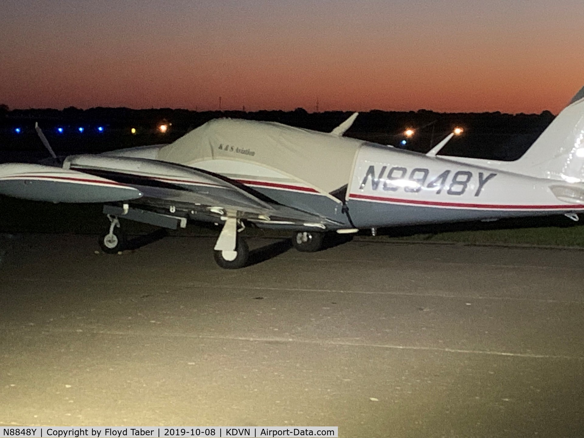 N8848Y, 1969 Piper PA-30 Twin Comanche C/N 30-1907, Carver Aero Ramp